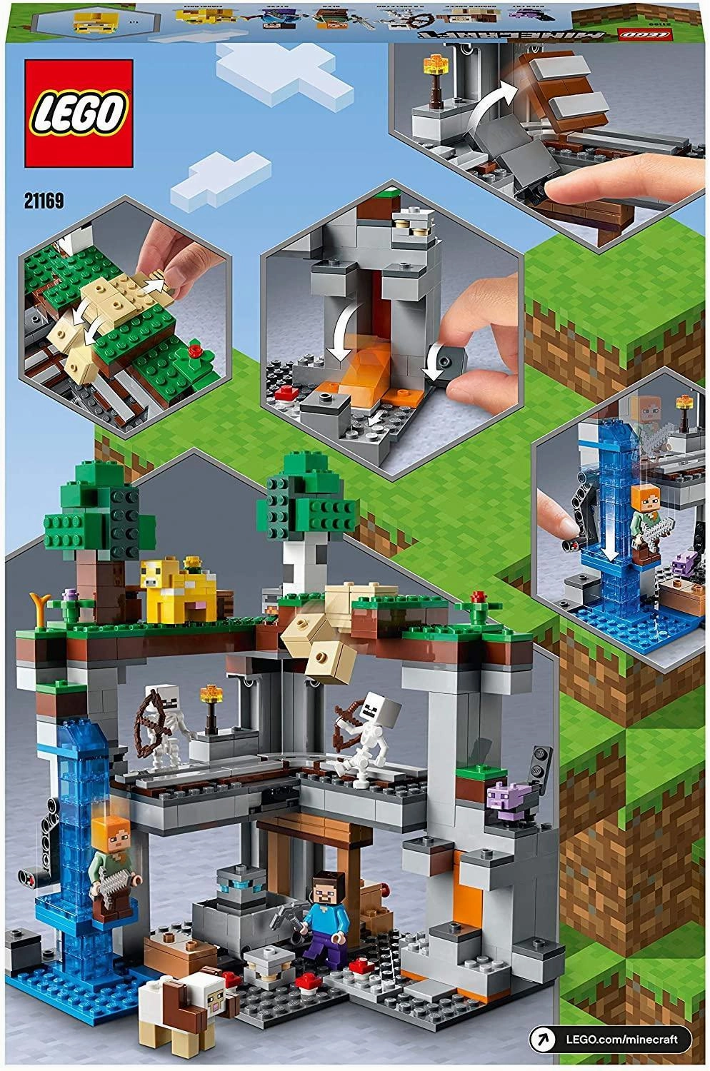 LEGO 21169 Minecraft The First Adventure Nether Playset