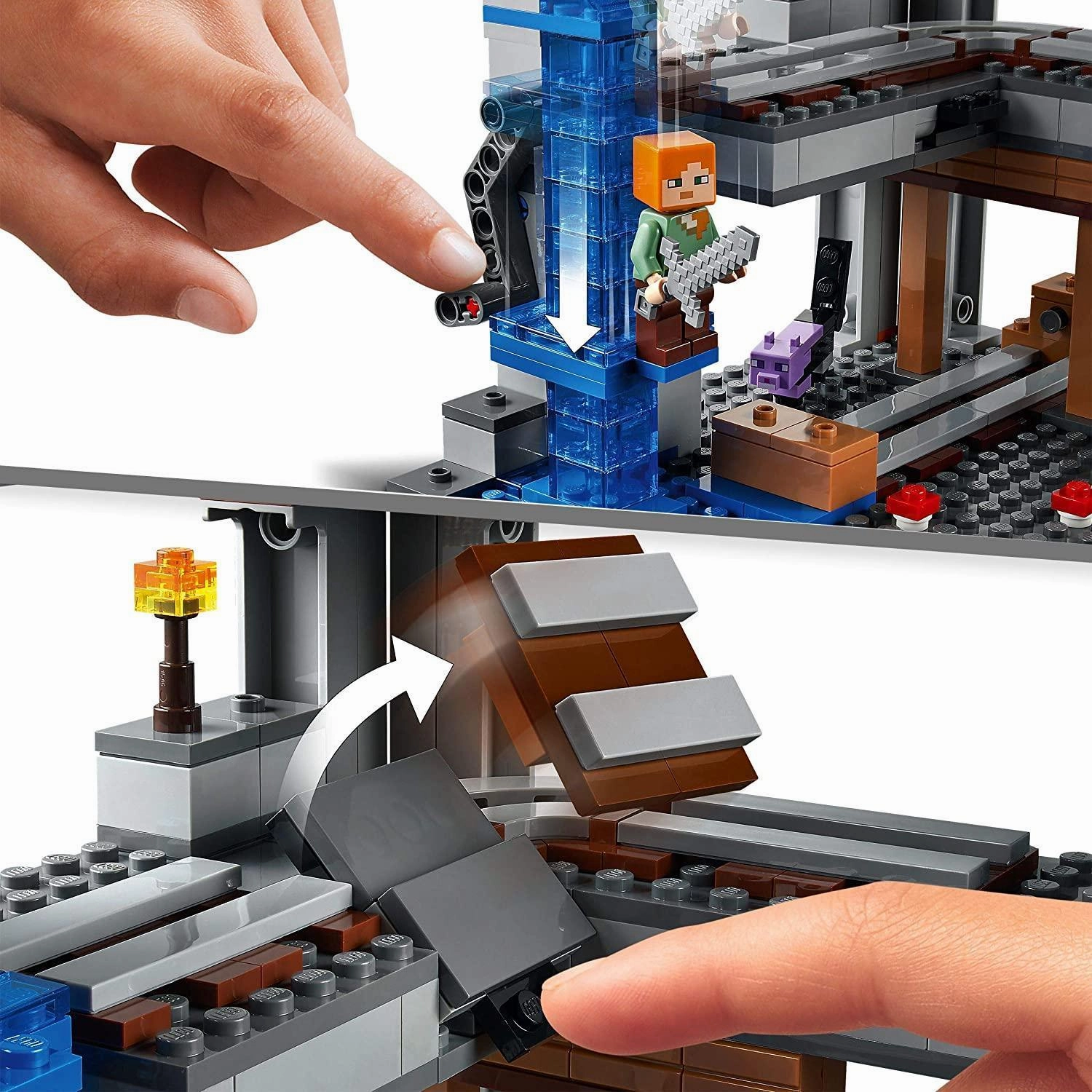 LEGO 21169 Minecraft The First Adventure Nether Playset