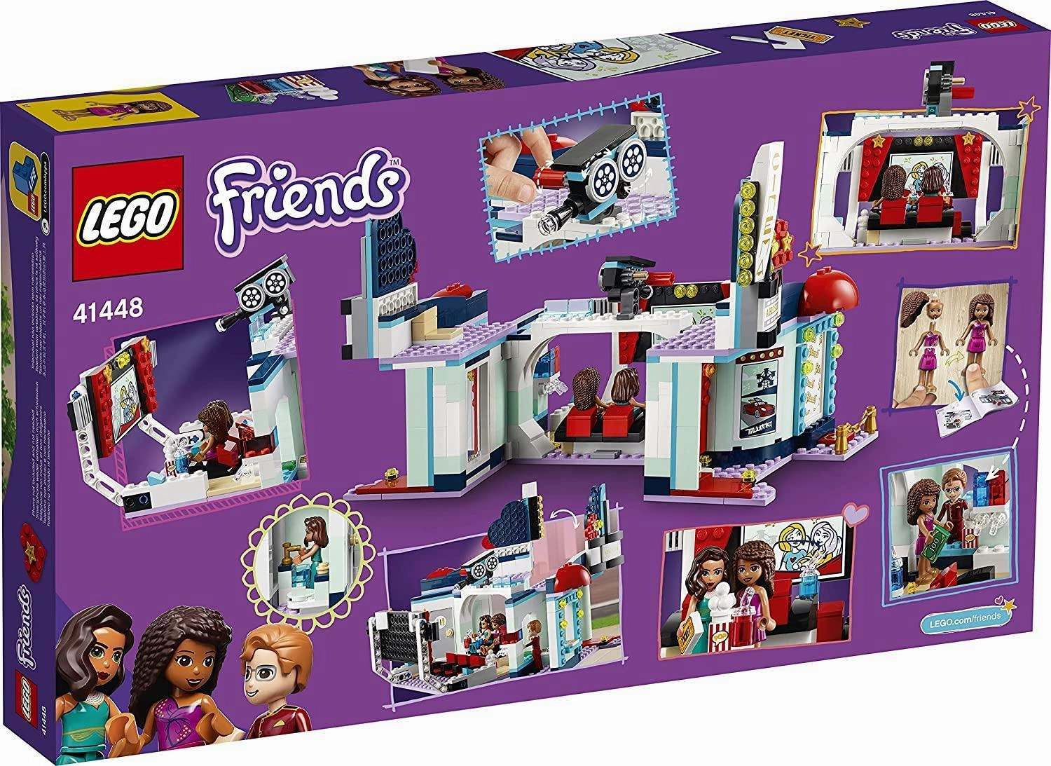 LEGO 41448 Friends Heartlake City Movie Theater Cinema Set