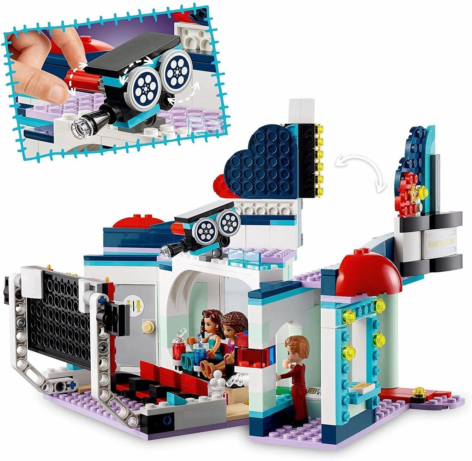 LEGO 41448 Friends Heartlake City Movie Theater Cinema Set