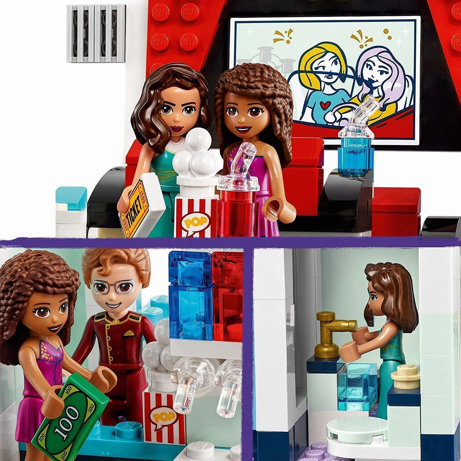 LEGO 41448 Friends Heartlake City Movie Theater Cinema Set