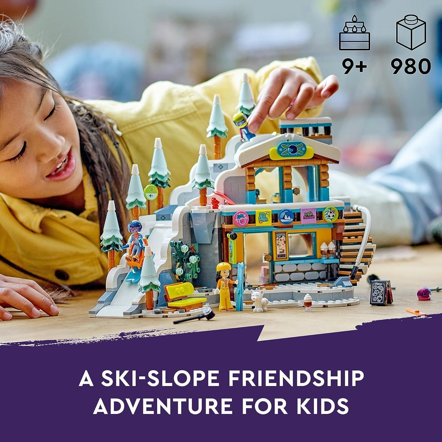 LEGO 41756 Friends Holiday Ski Slope and Caf