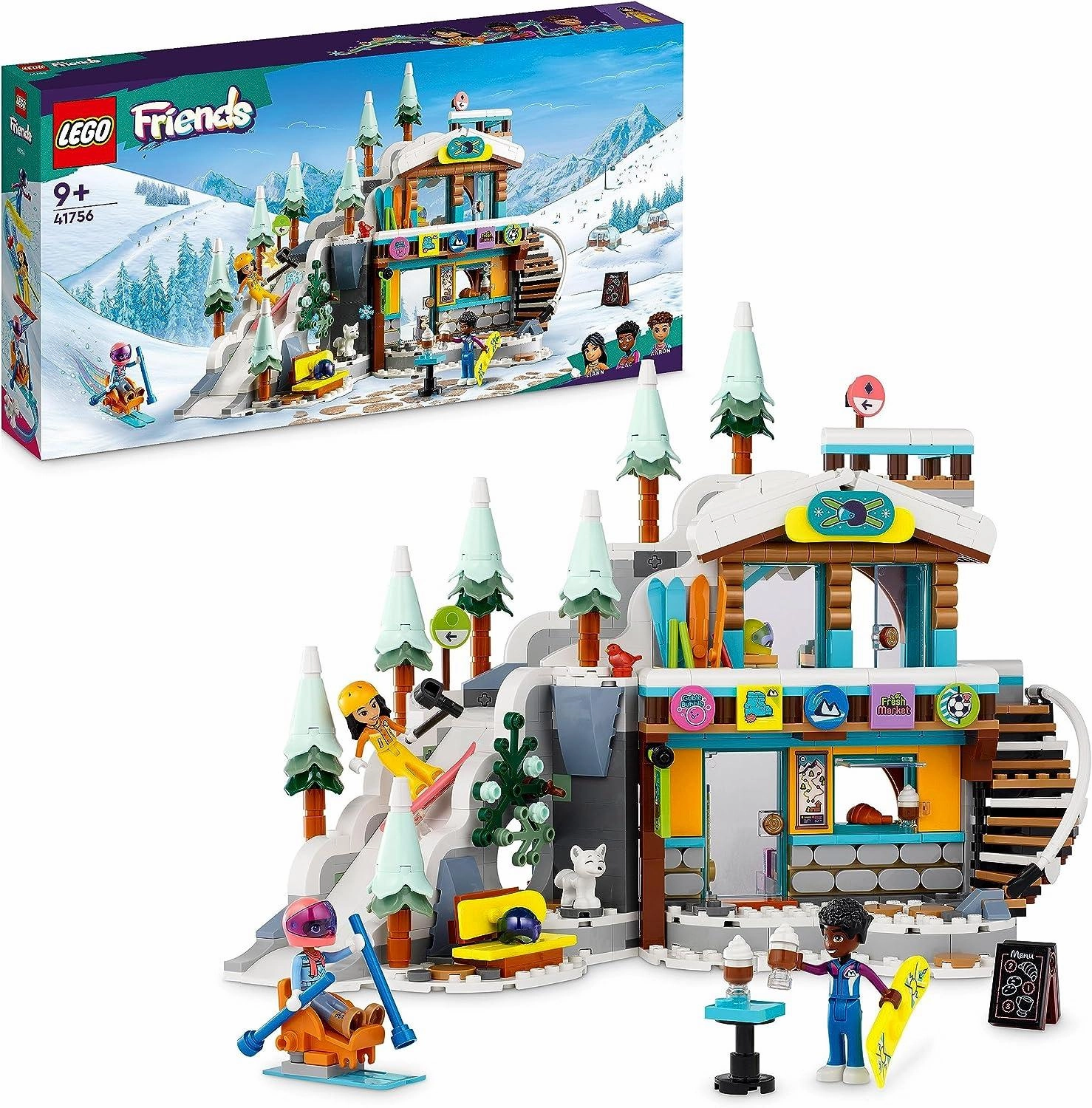 LEGO 41756 Friends Holiday Ski Slope and Caf