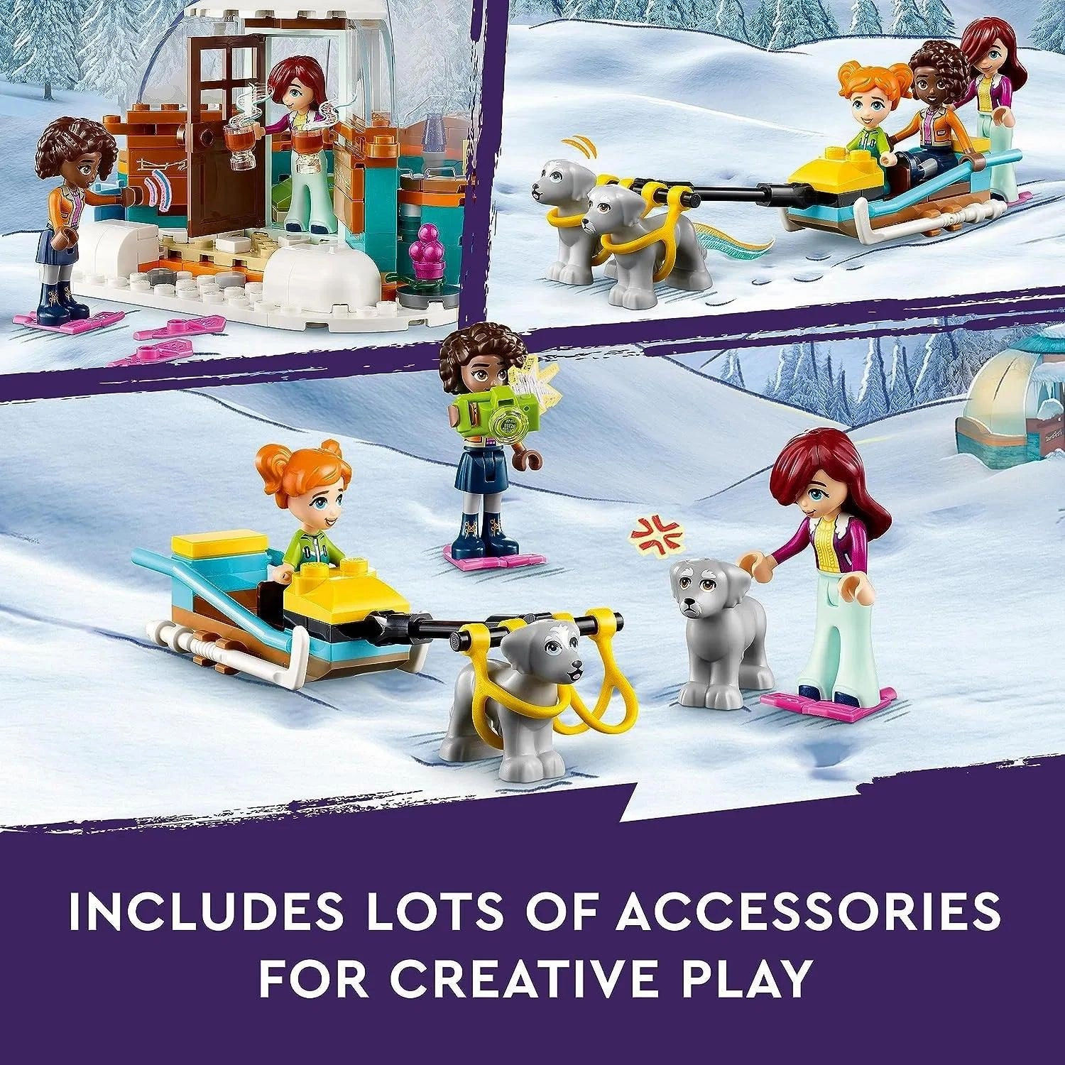 LEGO 41760 Friends Igloo Holiday Adventure Playset