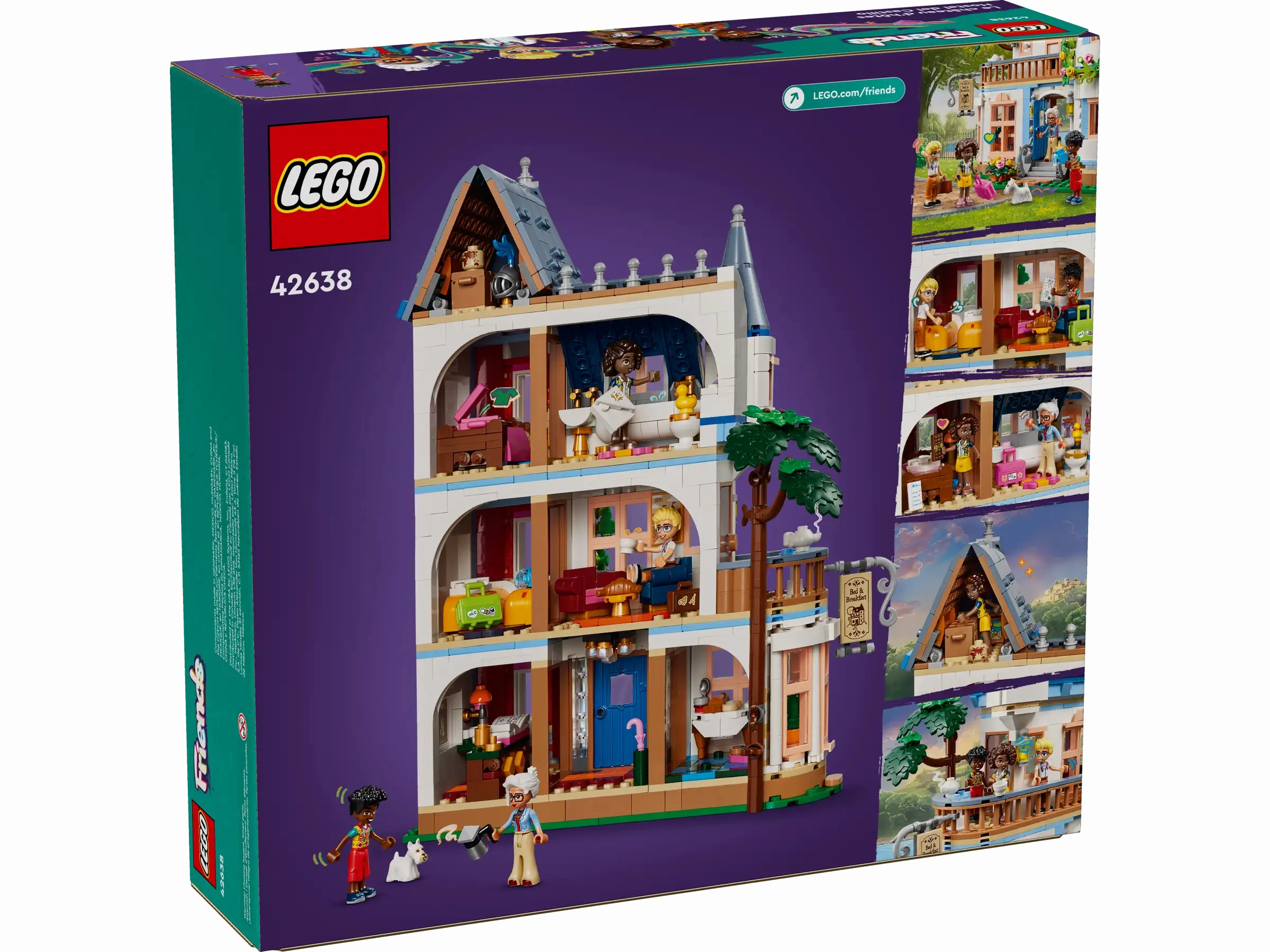 LEGO 42638 Friends Castle Bed and Breakfast Hotel