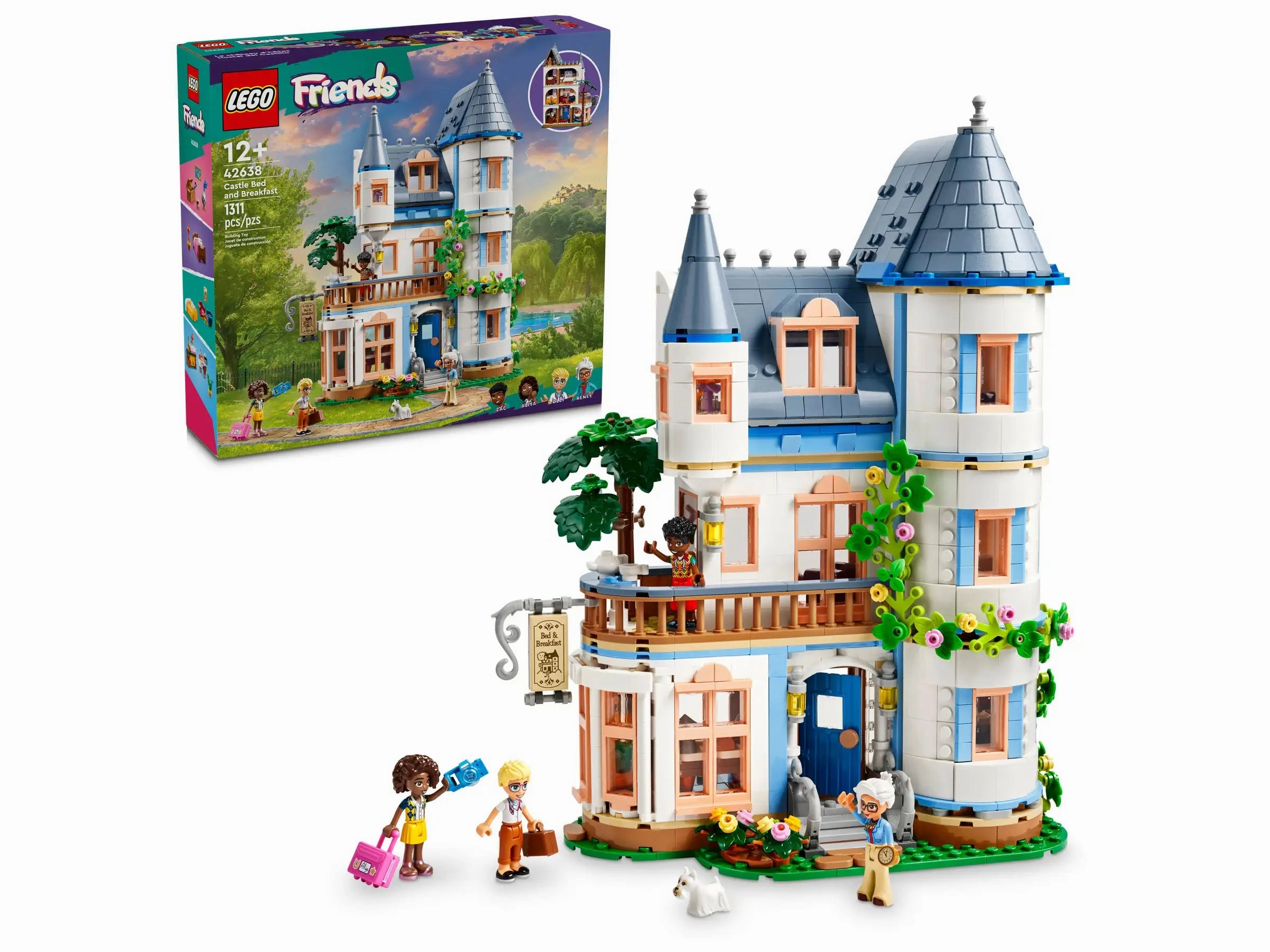 LEGO 42638 Friends Castle Bed and Breakfast Hotel