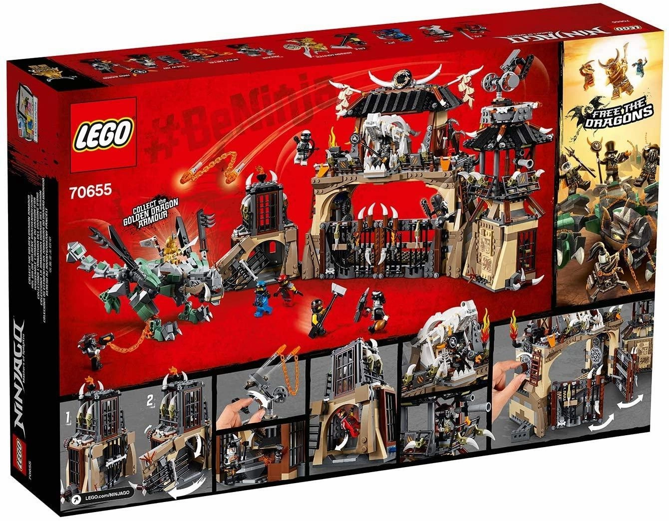 LEGO 70655 NINJAGO Dragon Pit Building Set