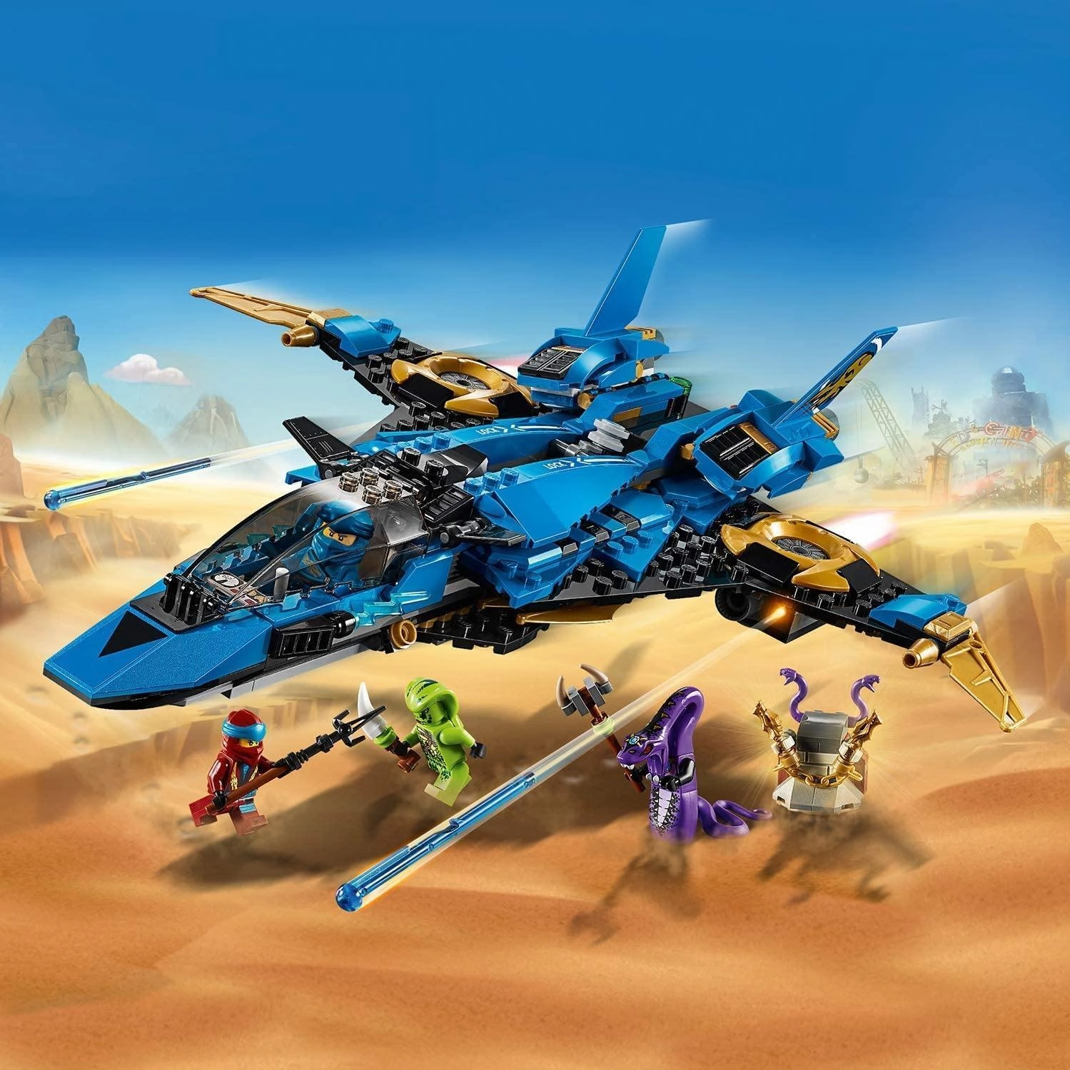 LEGO 70668 NINJAGO Jay's Storm Fighter Building Set