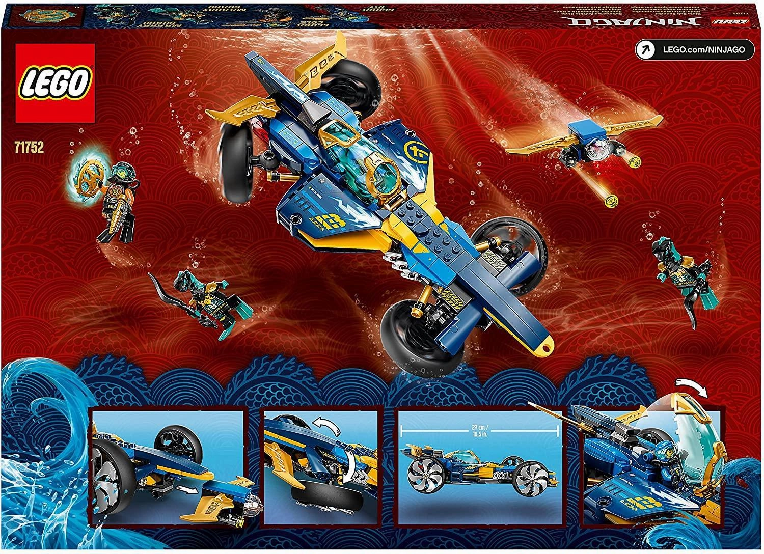 LEGO 71752 Ninjago Ninja Underwater Speeder