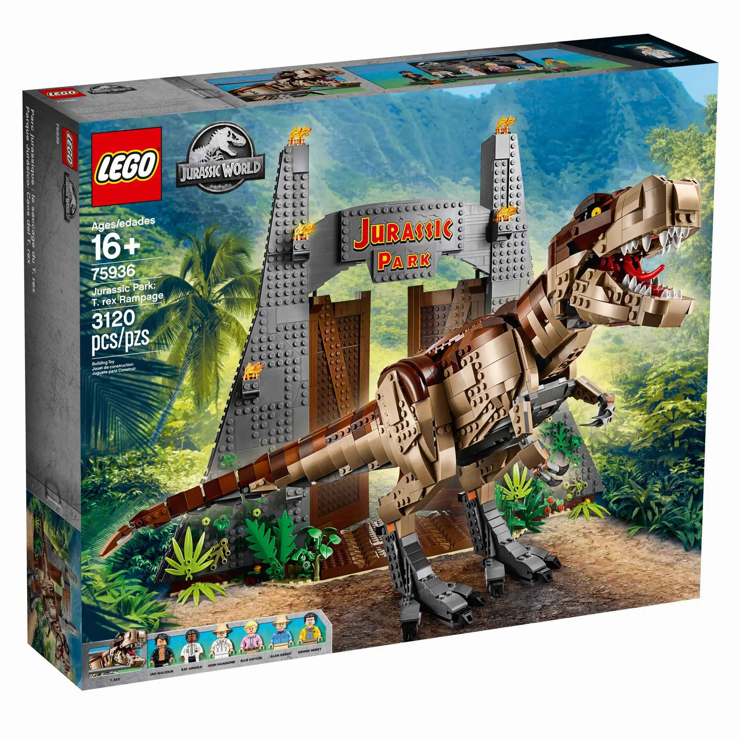 LEGO 75936 JURASSIC WORLD Jurassic Park: T. Rex Rampage
