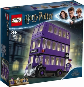 LEGO 75957 Harry Potter Knight Bus Toy, Triple-decker Collectible Set with Minifigures