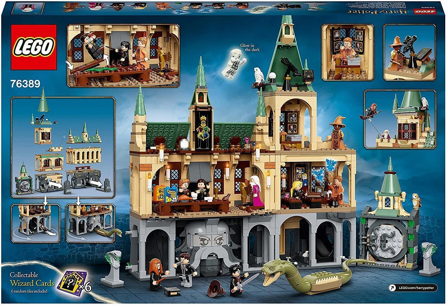 LEGO 76389 Harry Potter Hogwarts Chamber of Secrets Castle - X-Display Set