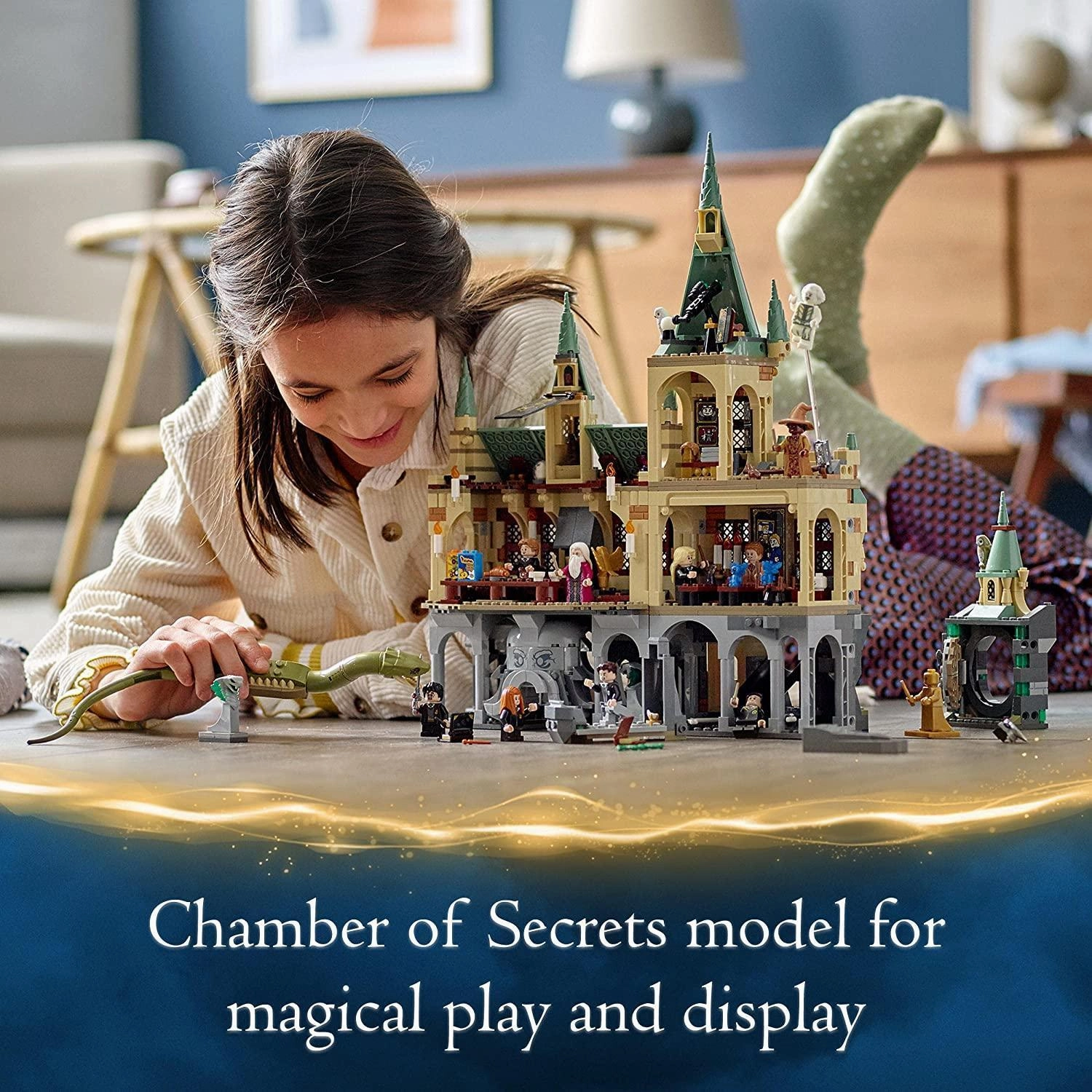 LEGO 76389 Harry Potter Hogwarts Chamber of Secrets Castle - X-Display Set