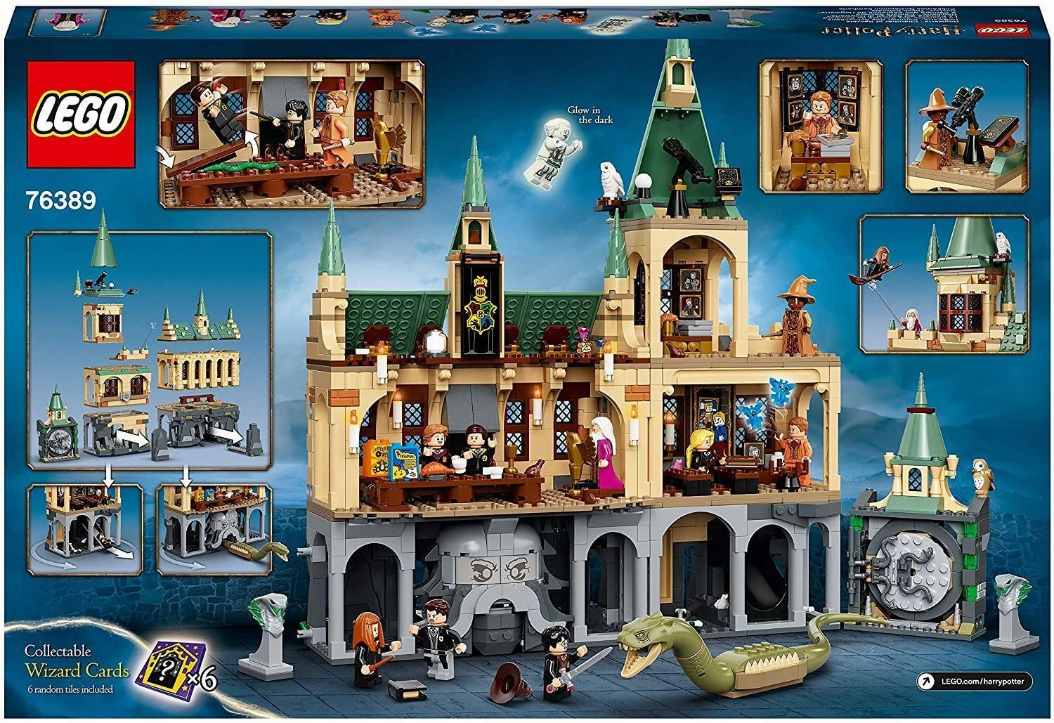 LEGO 76389 Harry Potter Hogwarts Chamber of Secrets Castle - X-Display Set