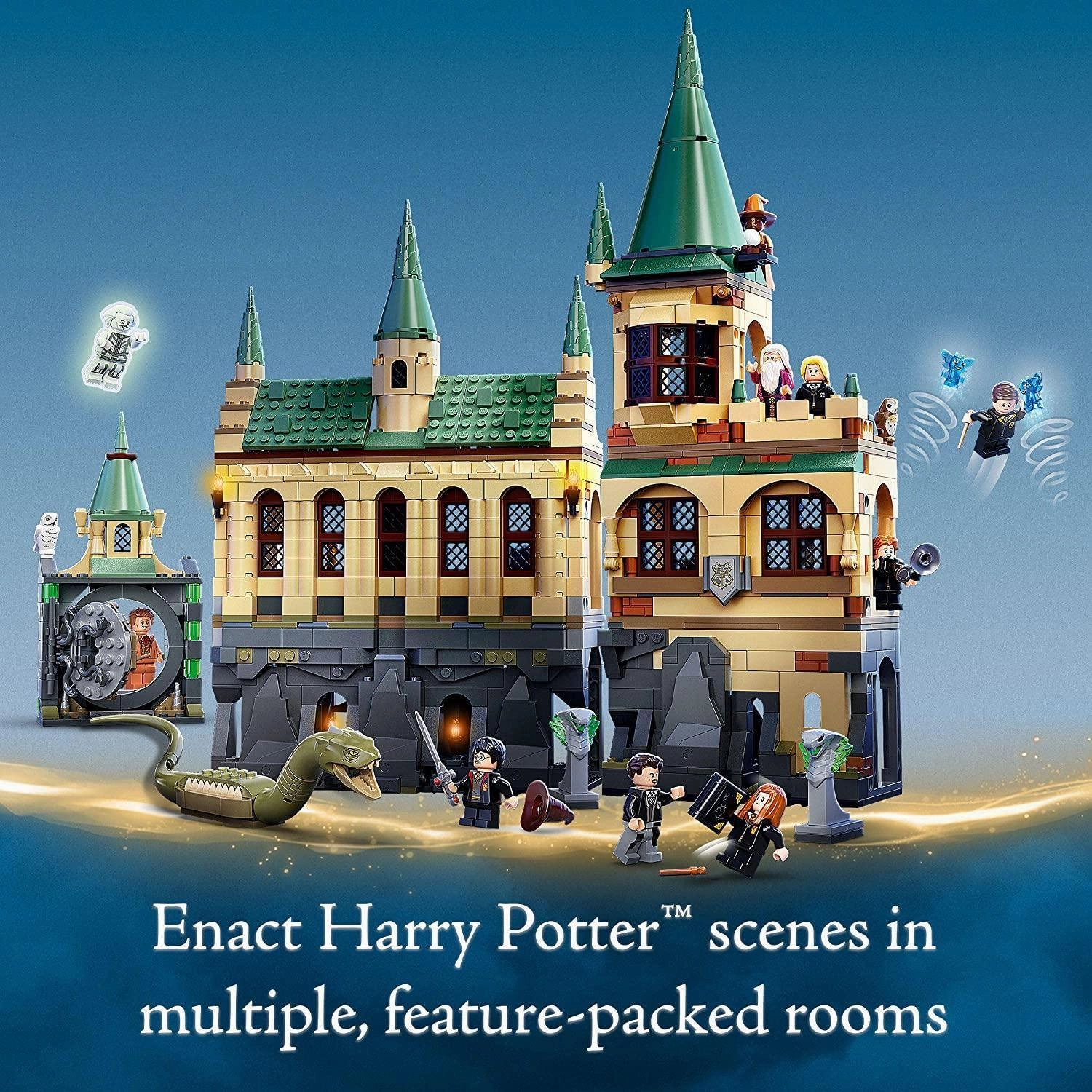 LEGO 76389 Harry Potter Hogwarts Chamber of Secrets Castle - X-Display Set