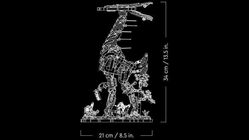 LEGO 76989 Horizon Forbidden West: Tallneck Set for Adults