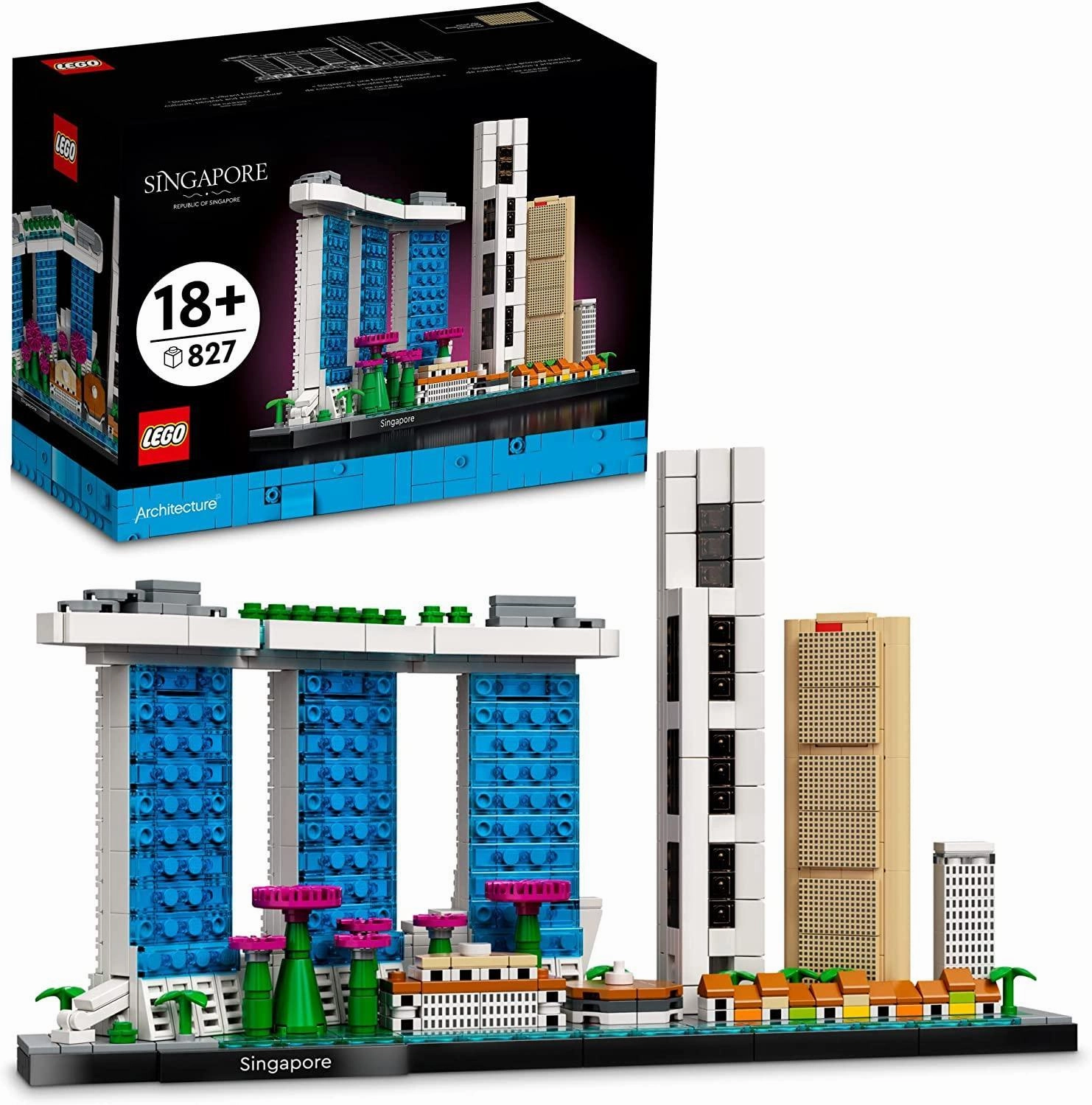 LEGO ARCHITECTURE 21057 Skyline Collection: Singapore