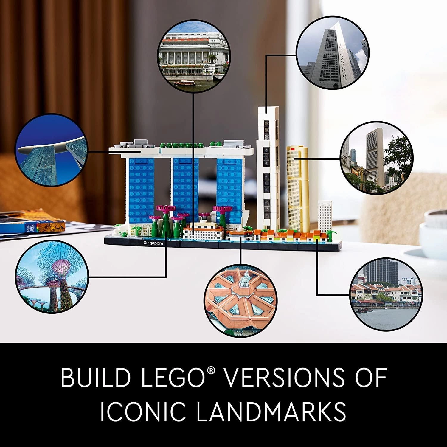 LEGO ARCHITECTURE 21057 Skyline Collection: Singapore
