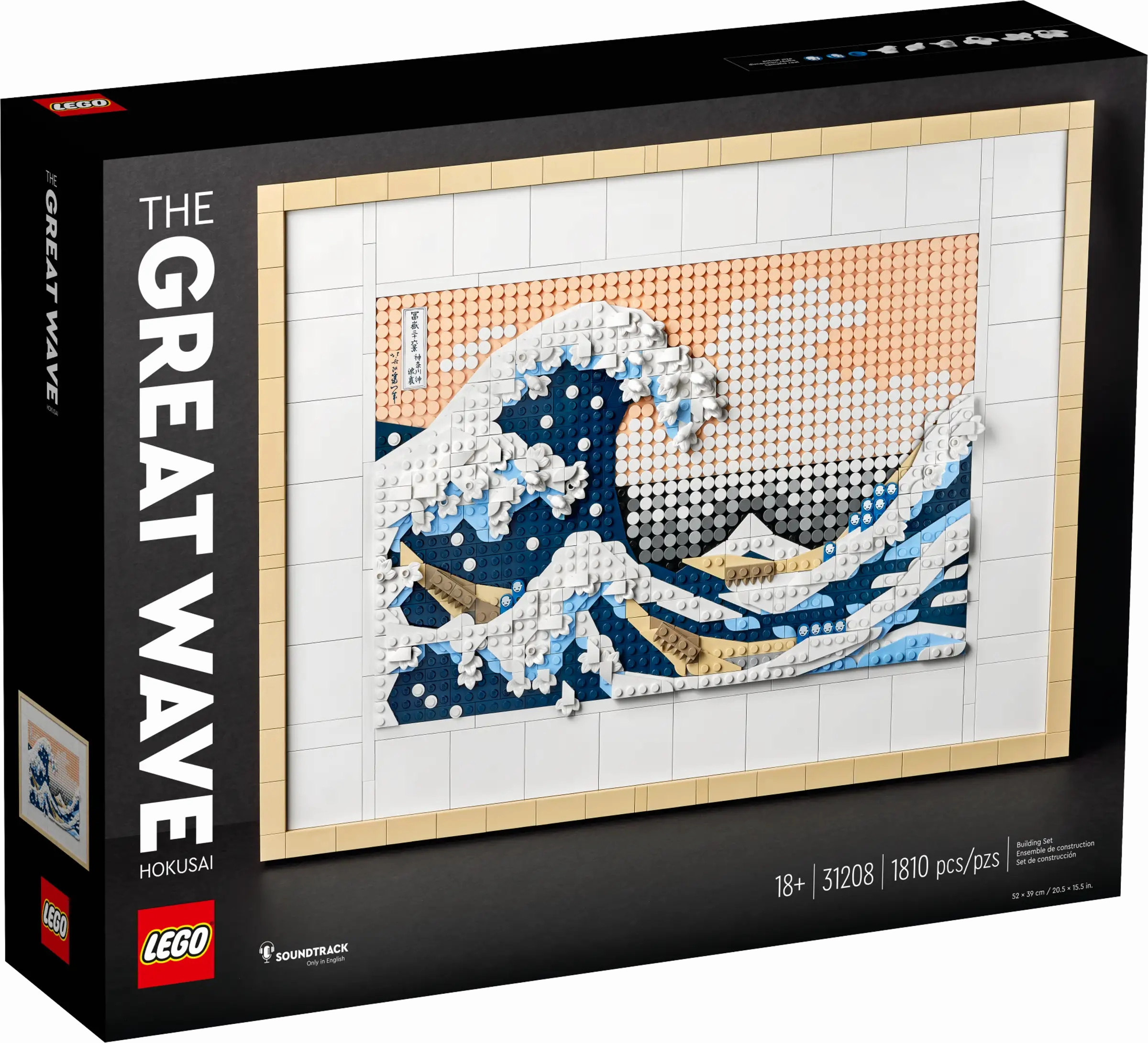 LEGO ART 31208 Hokusai  The Great Wave
