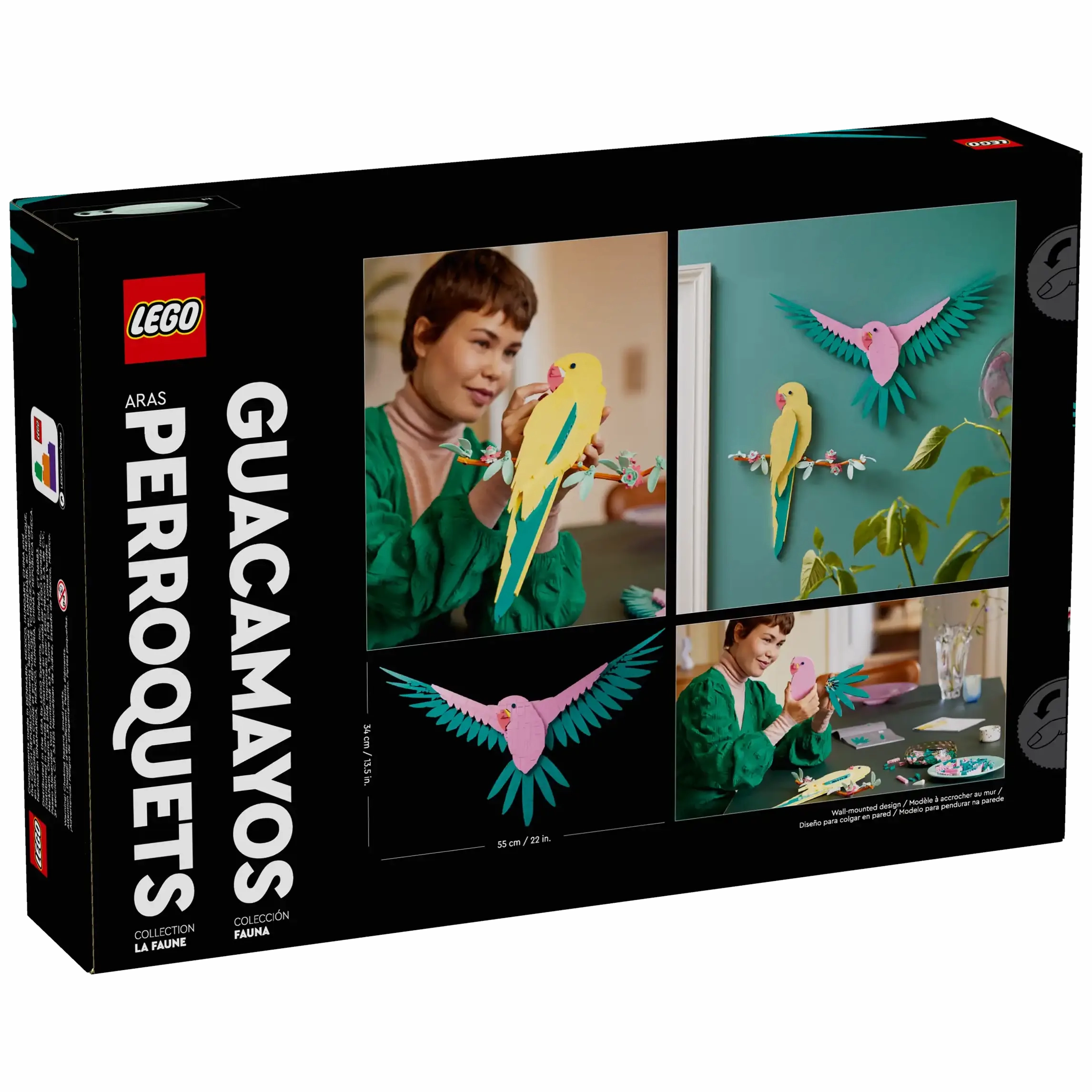 LEGO ART 31211 The Fauna Collection  Macaw Parrots
