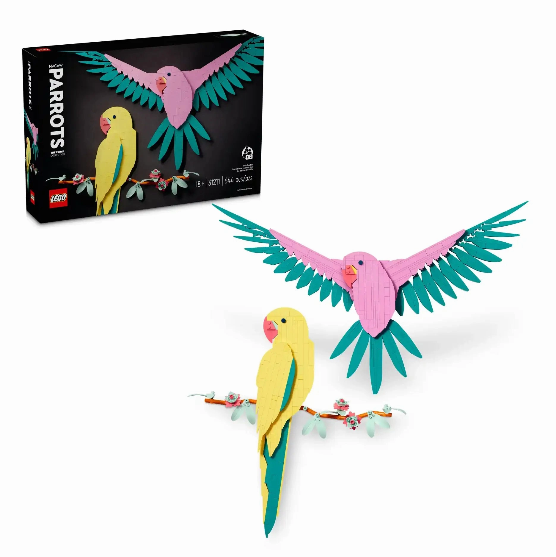 LEGO ART 31211 The Fauna Collection  Macaw Parrots