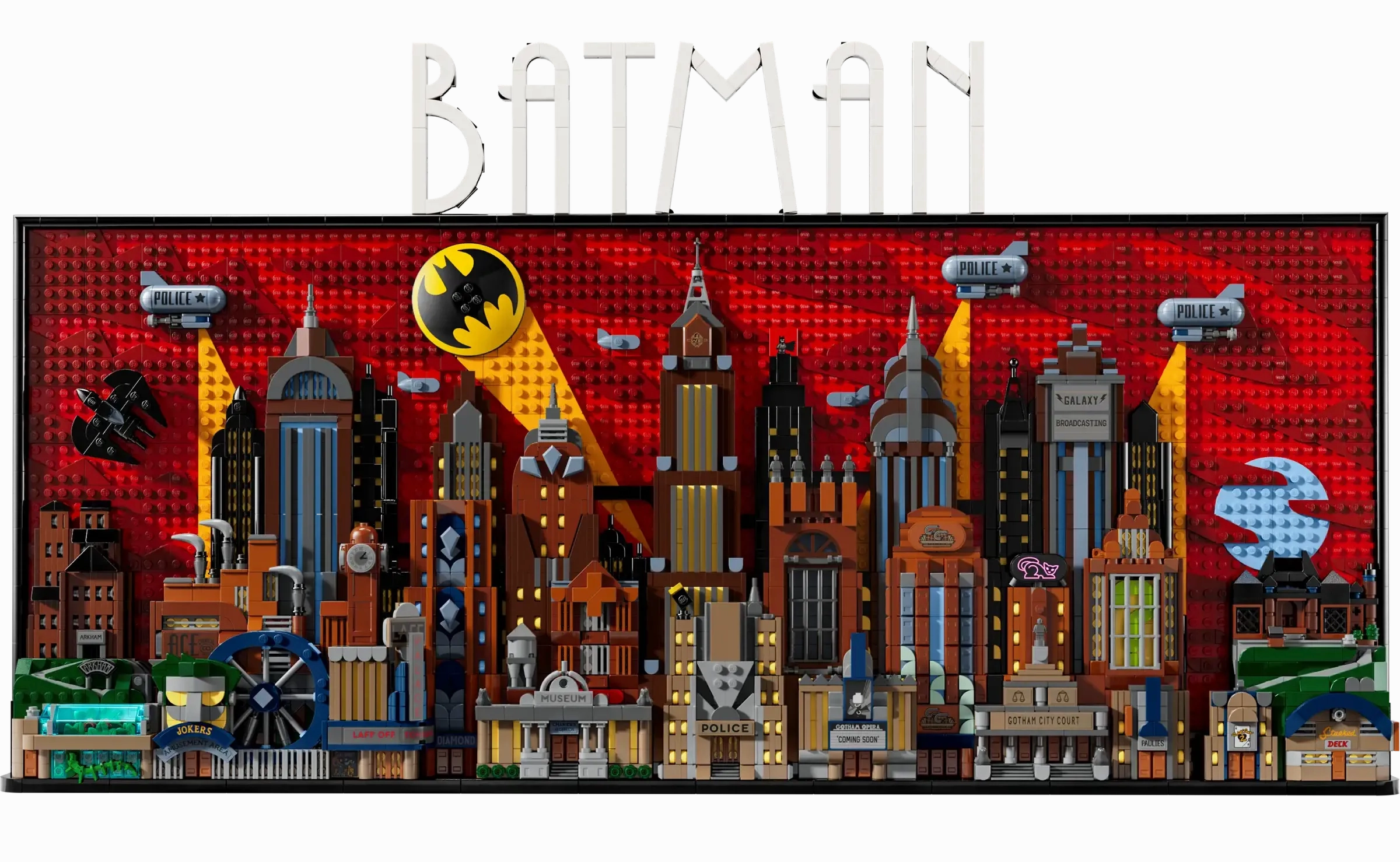 LEGO ART 76271 Batman The Animated Series Gotham City