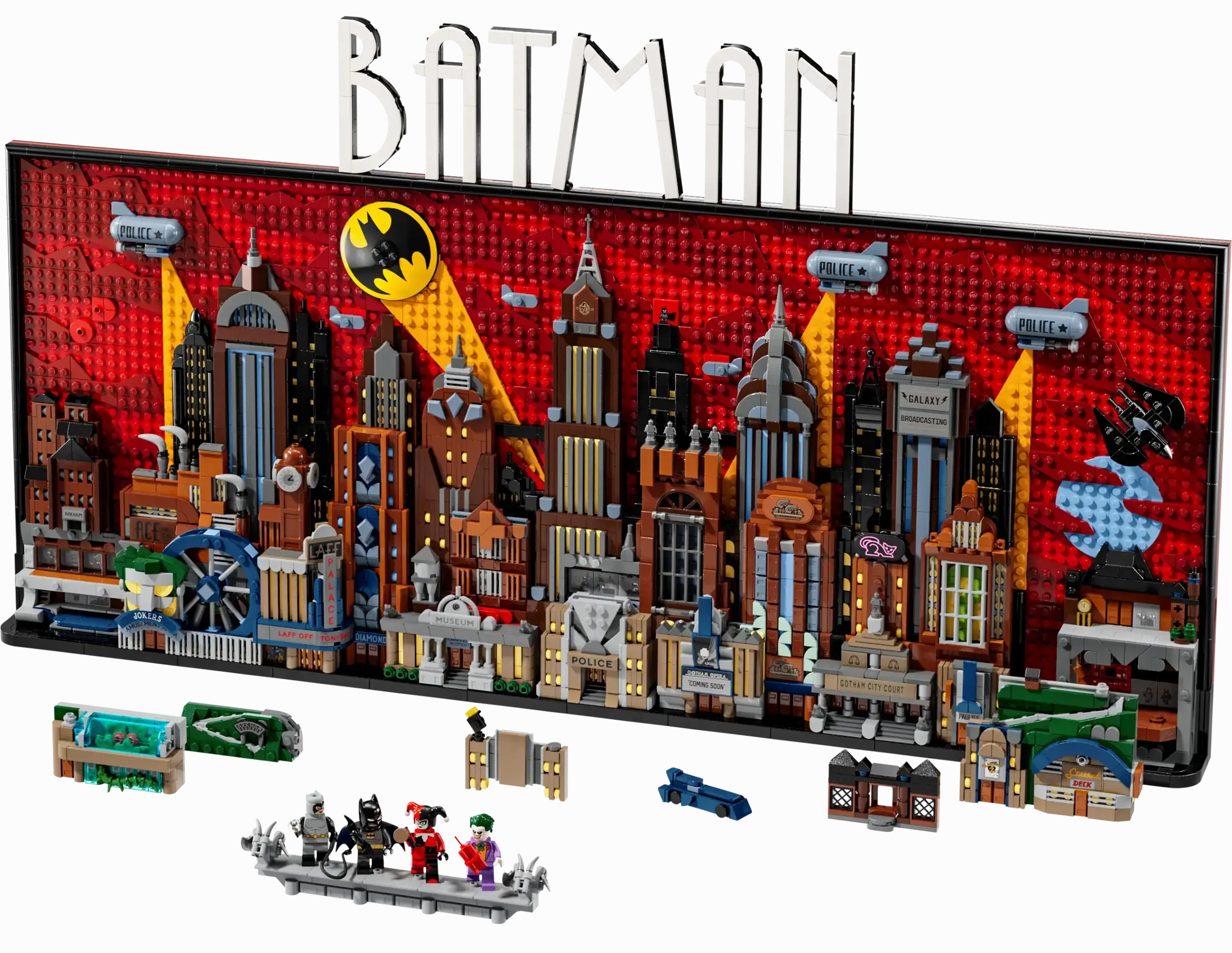 LEGO ART 76271 Batman The Animated Series Gotham City