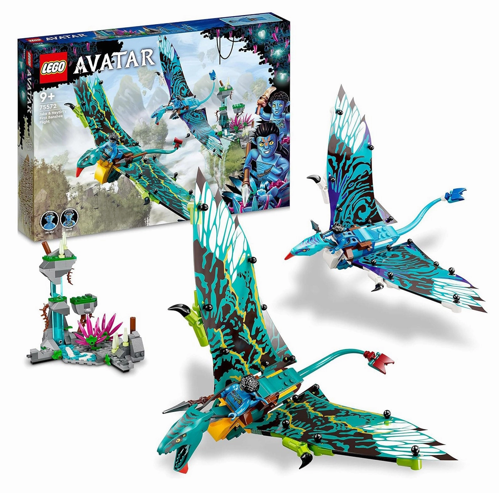 LEGO AVATAR 75572 Jake & Neytiris First Banshee Flight