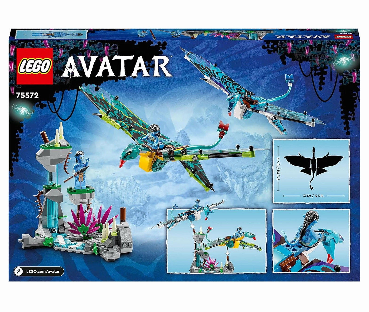 LEGO AVATAR 75572 Jake & Neytiris First Banshee Flight