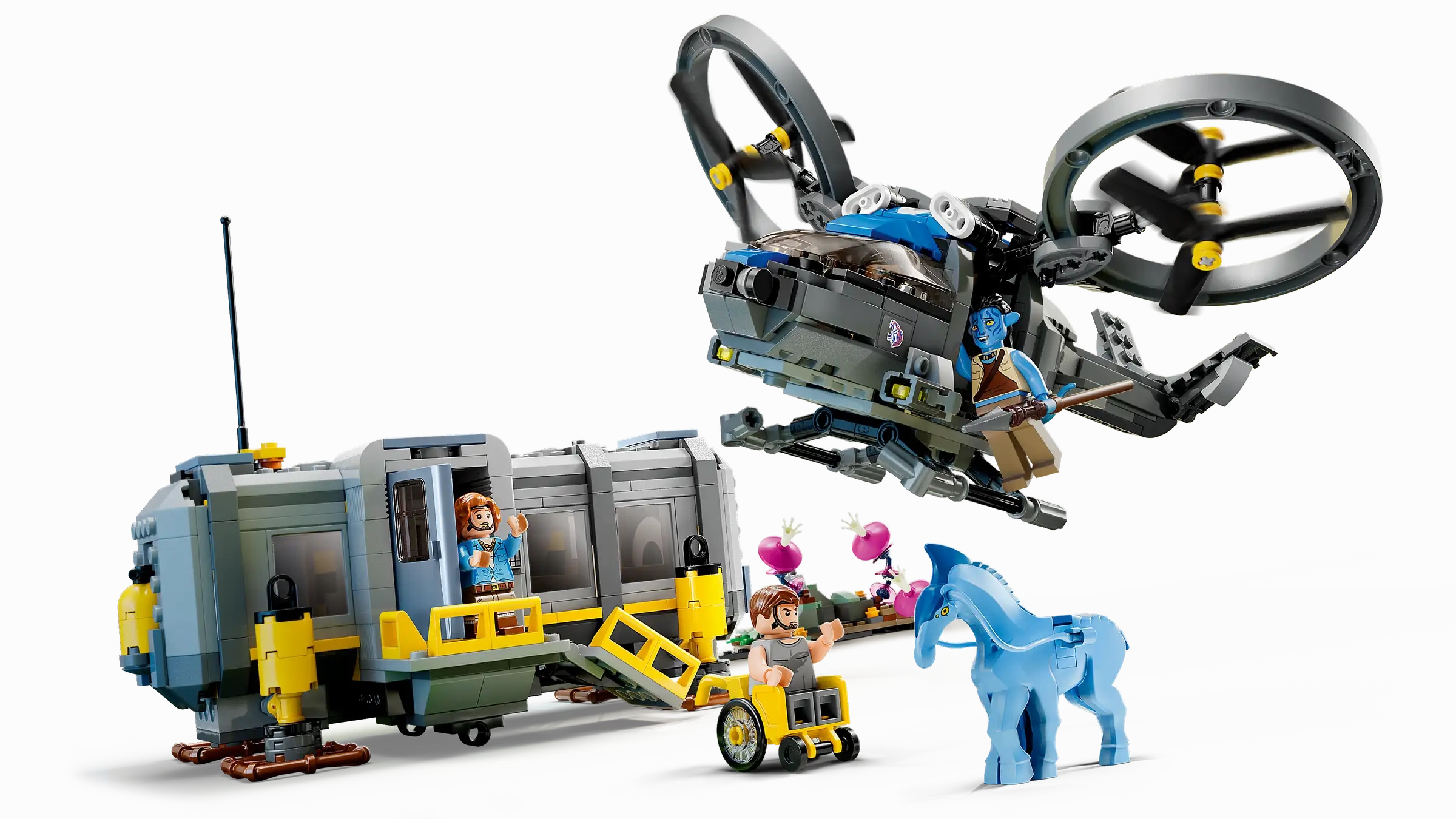 LEGO AVATAR 75573 Floating Mountains: Site 26 & RDA Samson