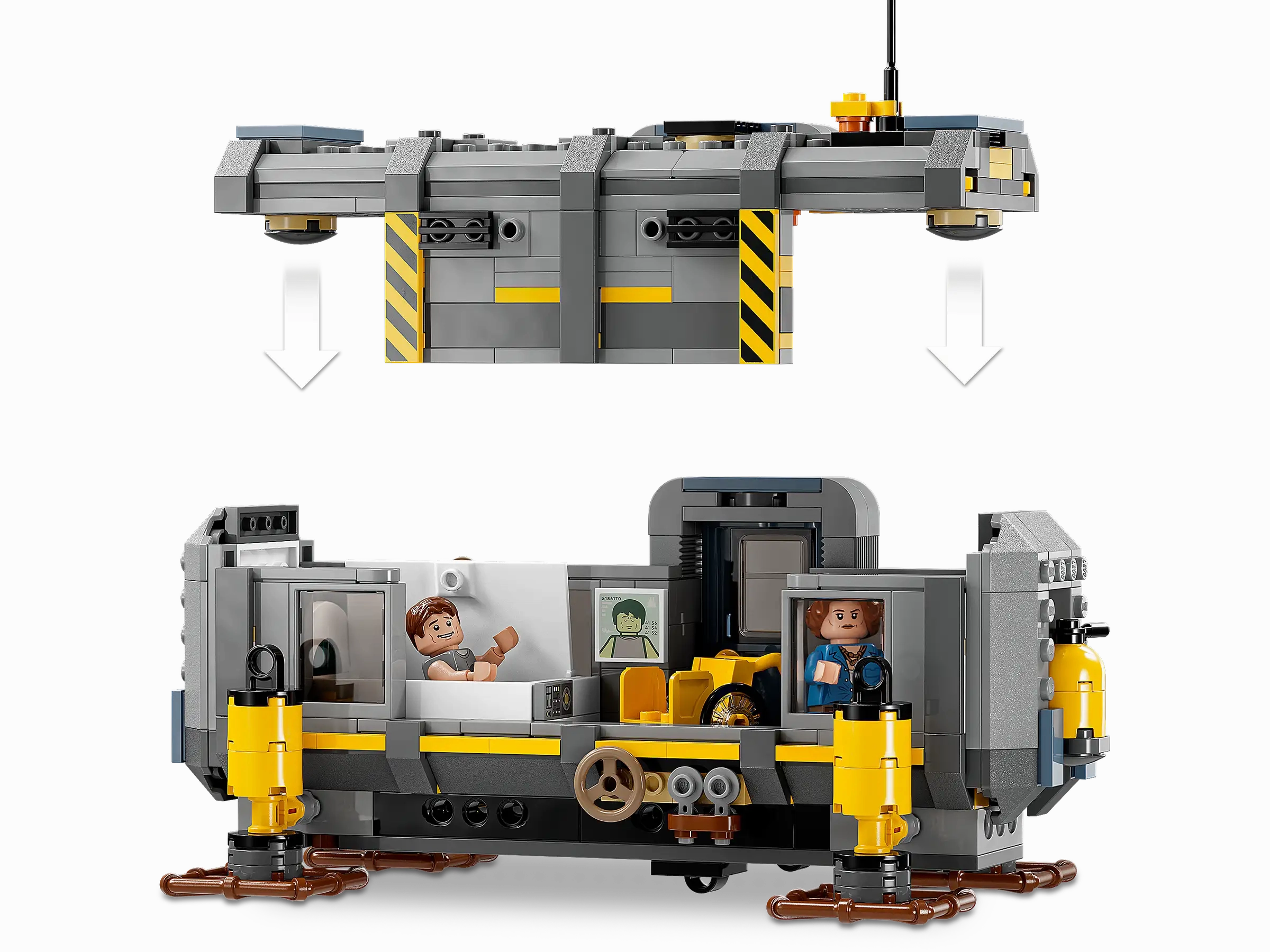 LEGO AVATAR 75573 Floating Mountains: Site 26 & RDA Samson