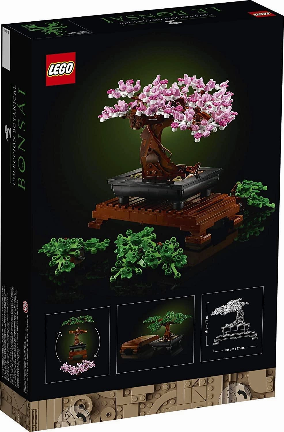 LEGO BOTANICALS 10281 Bonsai Tree Building Kit For Adults