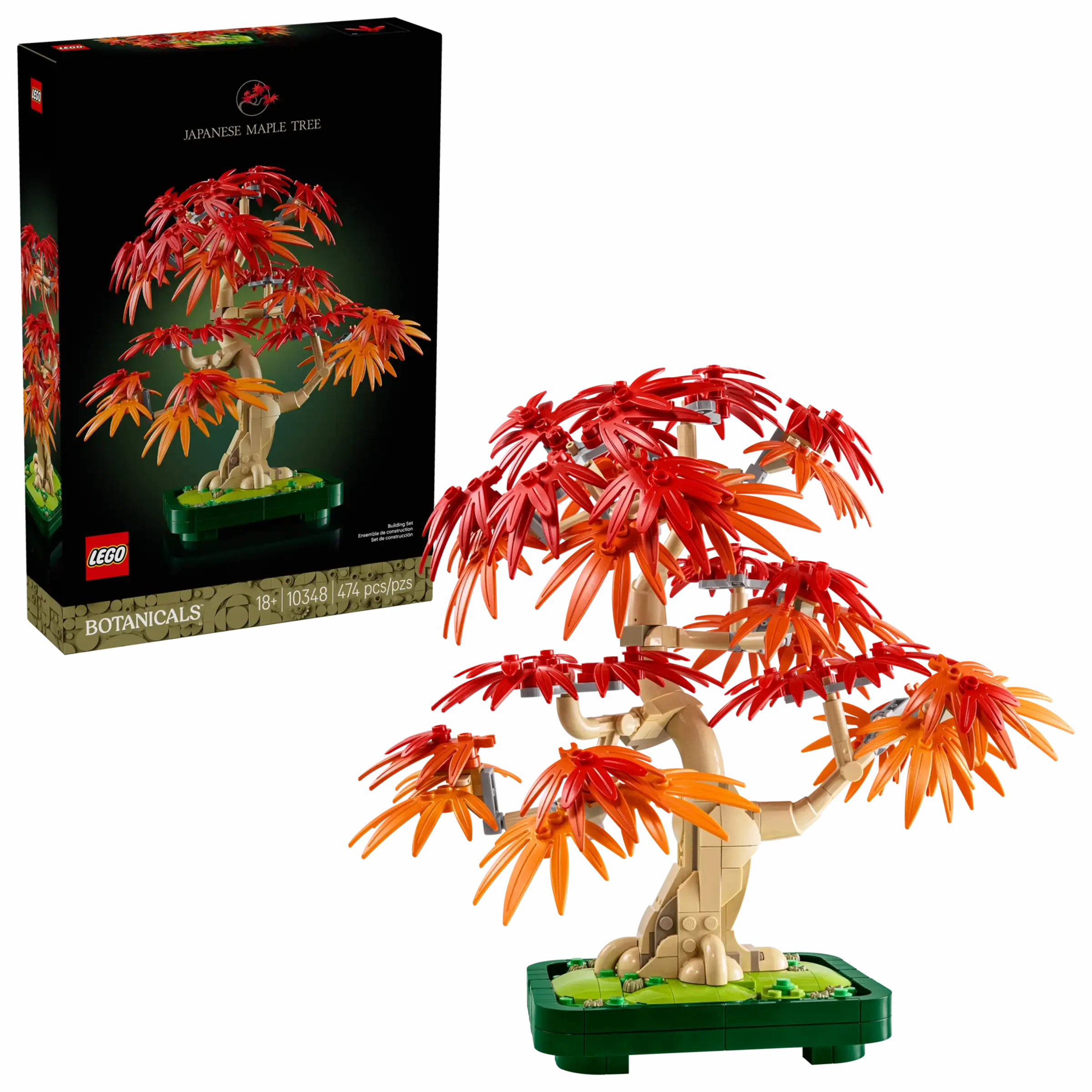 LEGO BOTANICALS 10348 Japanese Red Maple Bonsai Tree