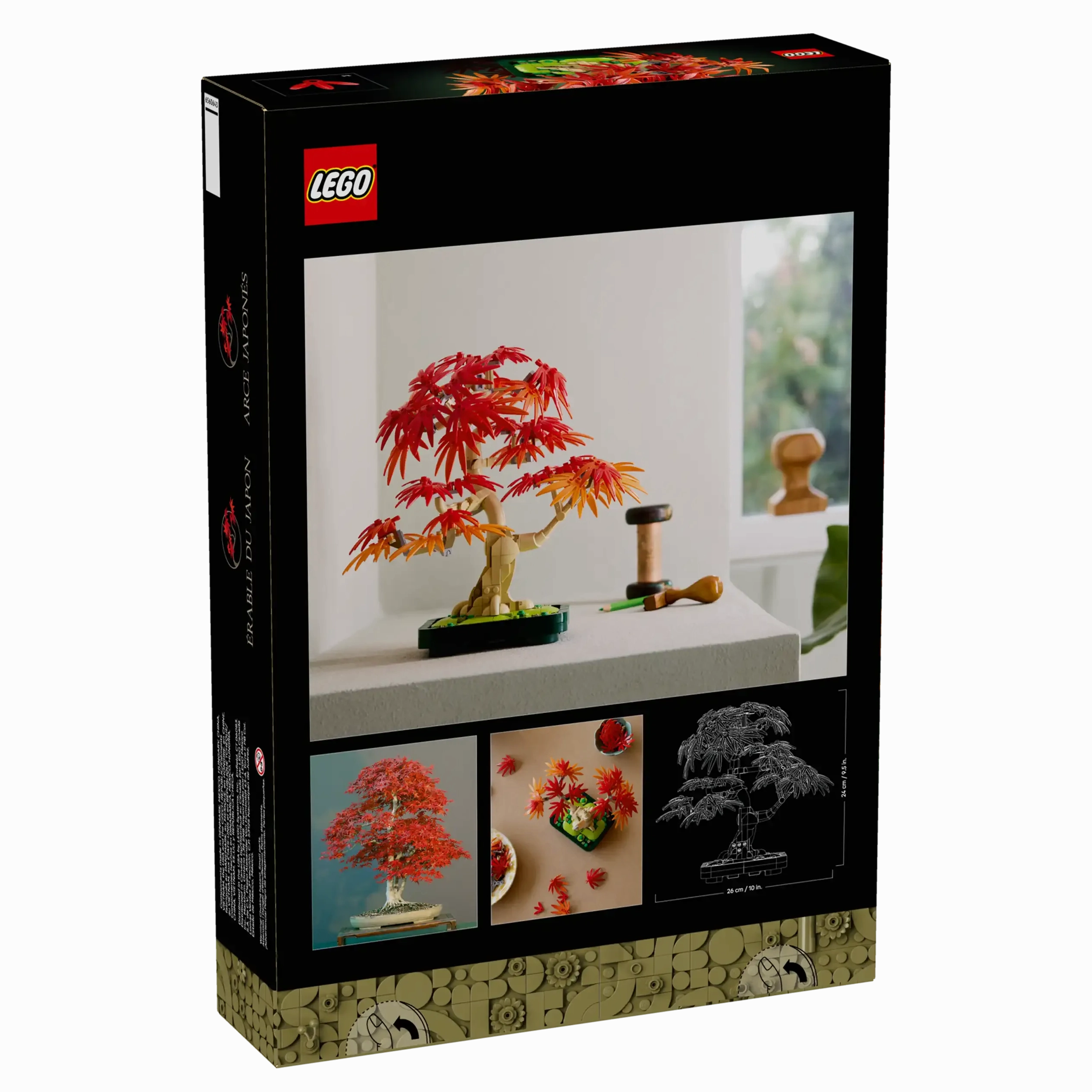 LEGO BOTANICALS 10348 Japanese Red Maple Bonsai Tree
