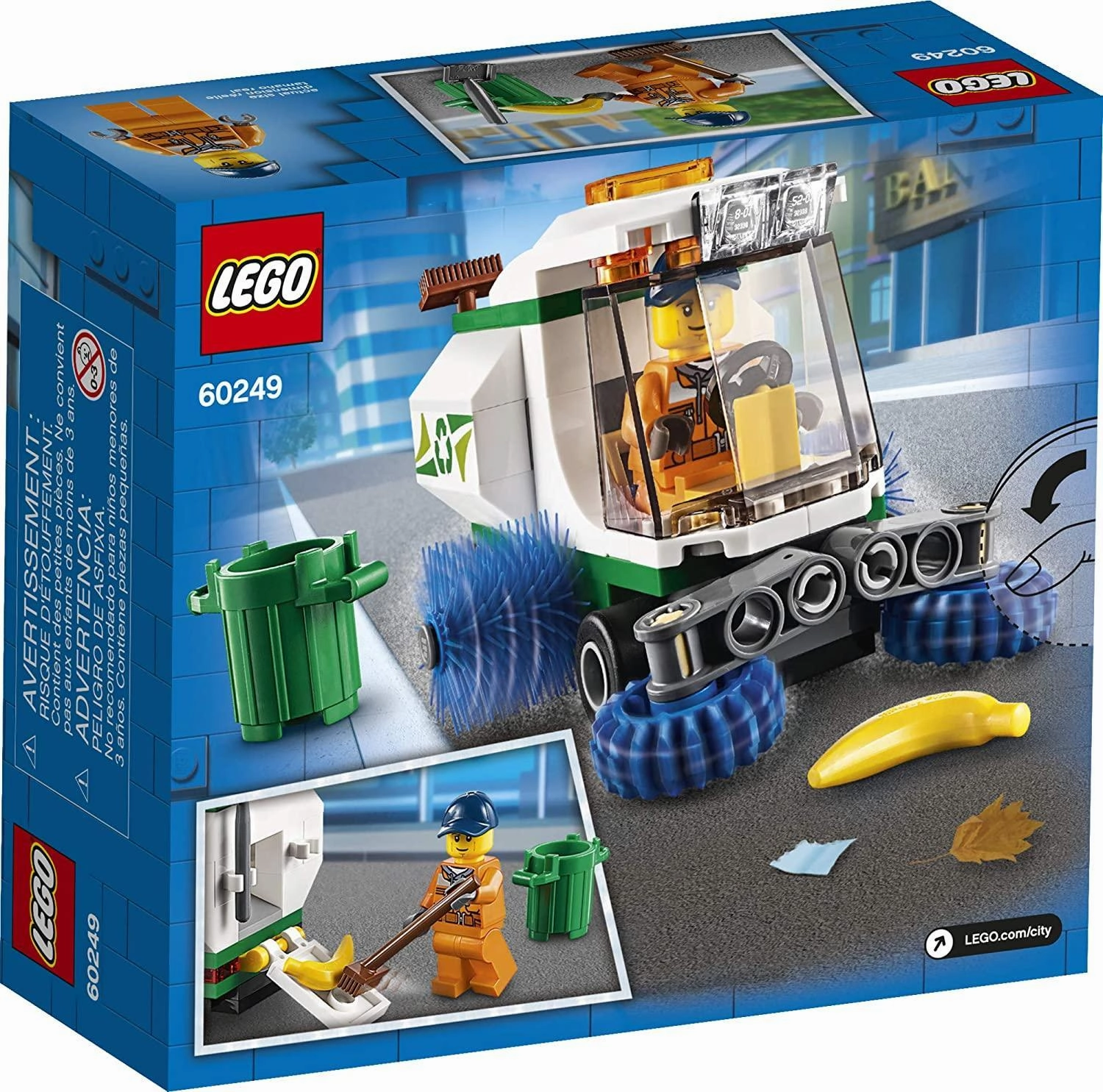 LEGO CITY 60249 Street Sweeper Building Set