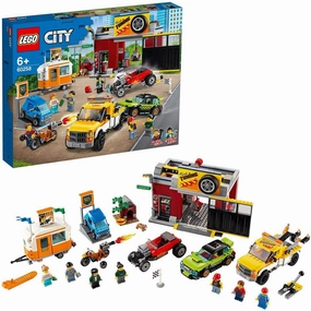 LEGO CITY 60258 Nitro Wheels Tuning Workshop Building Set