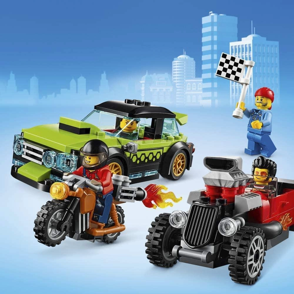 LEGO CITY 60258 Nitro Wheels Tuning Workshop Building Set