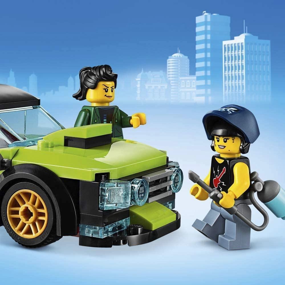 LEGO CITY 60258 Nitro Wheels Tuning Workshop Building Set