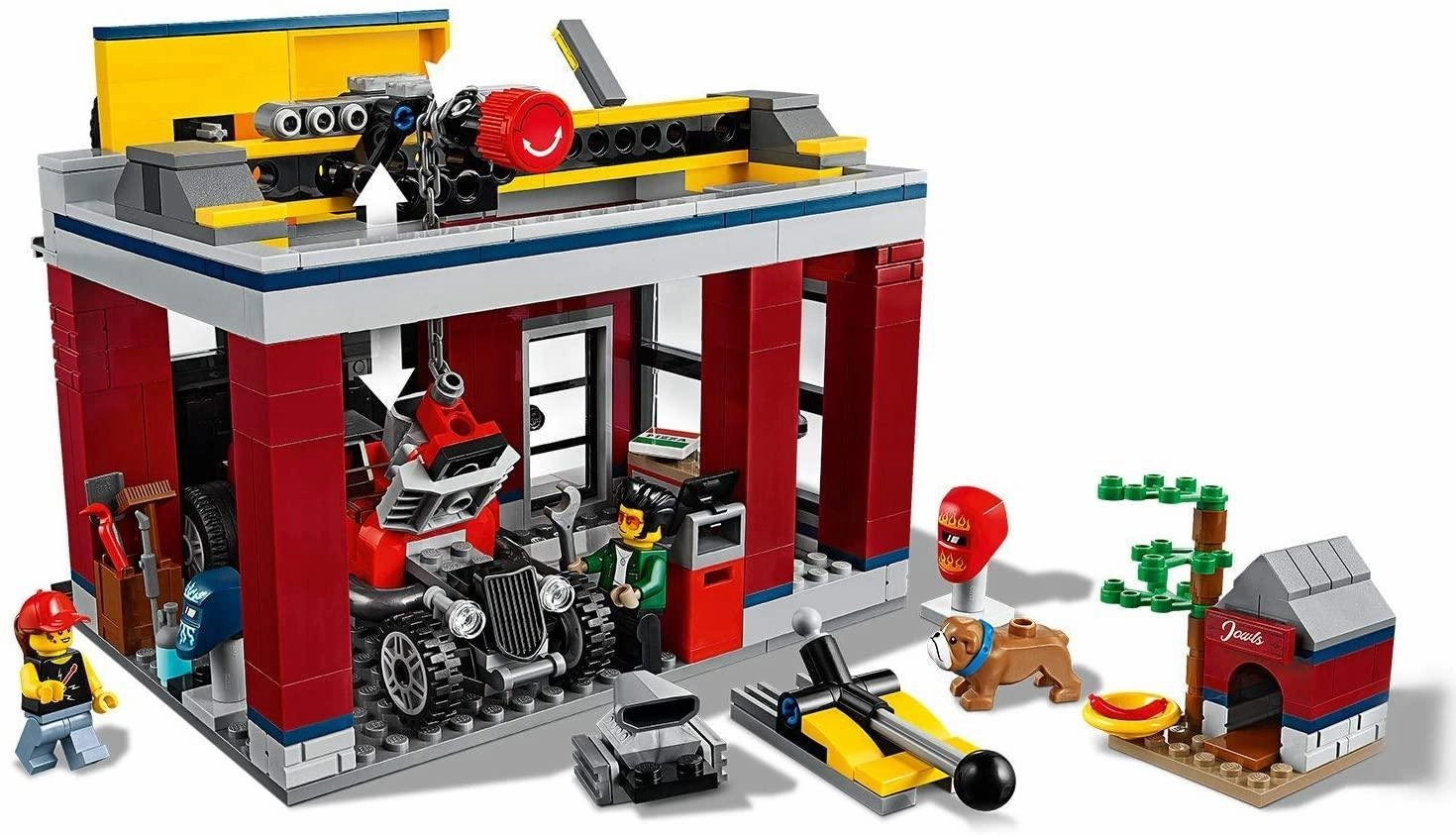 LEGO CITY 60258 Nitro Wheels Tuning Workshop Building Set
