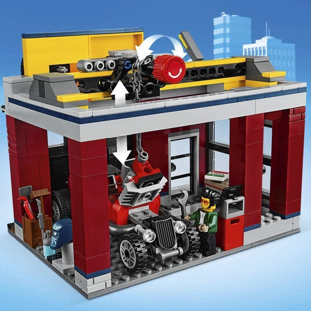 LEGO CITY 60258 Nitro Wheels Tuning Workshop Building Set