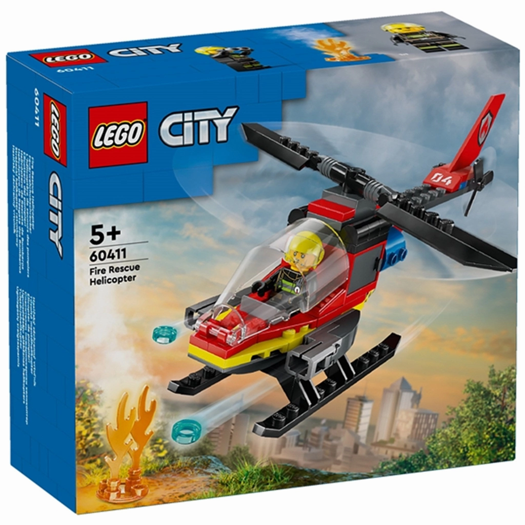 LEGO City Fire Rescue Helicopter