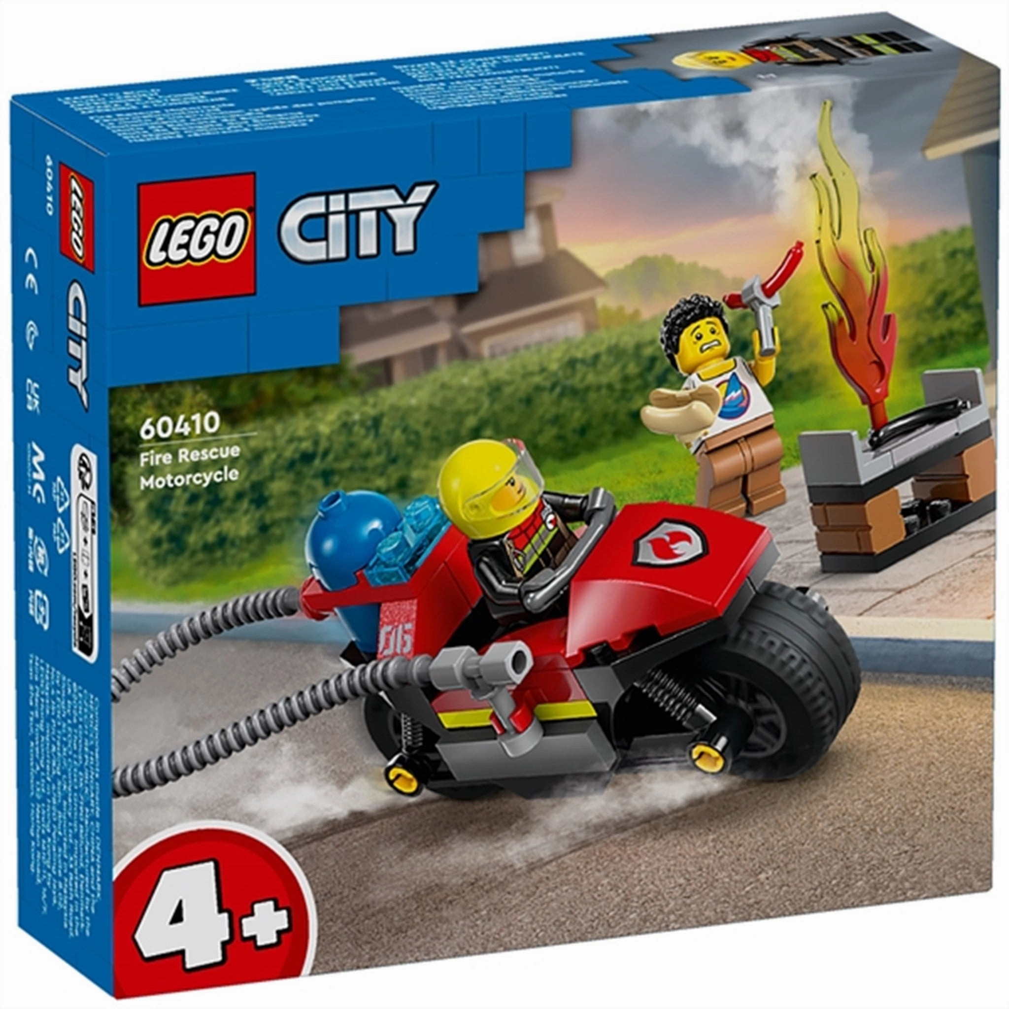 LEGO City Fire Rescue Motorcycle