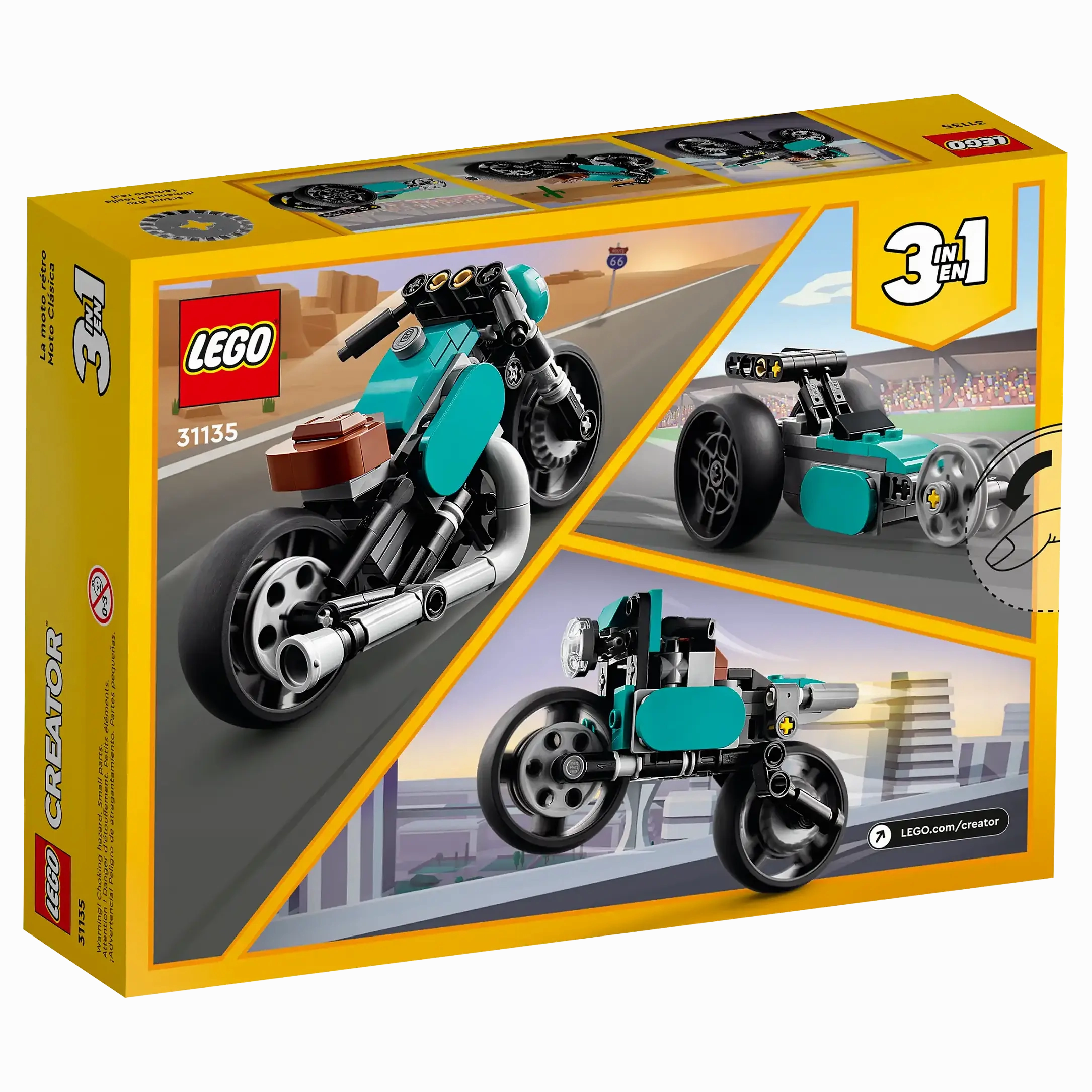LEGO CREATOR 31135 Vintage Motorcycle
