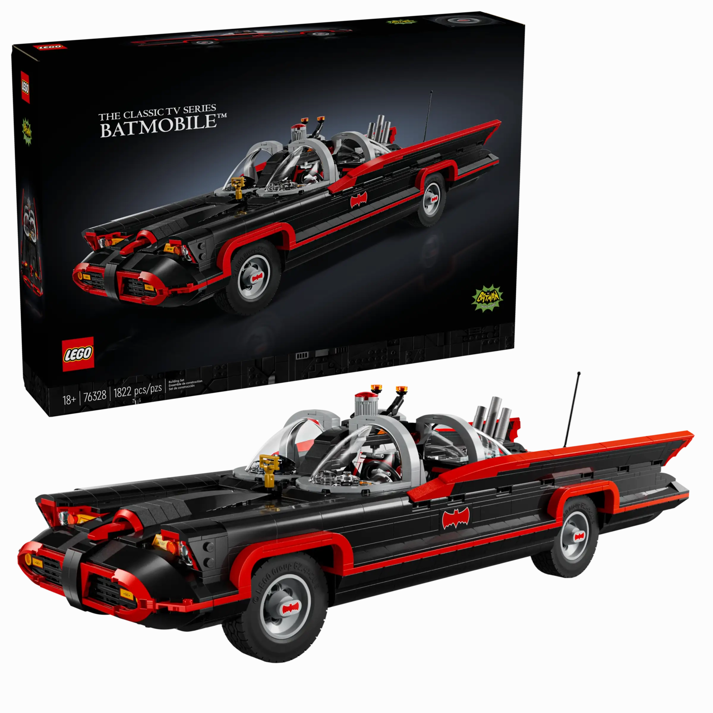 LEGO DC 76328 Batman The Classic TV Series Batmobile