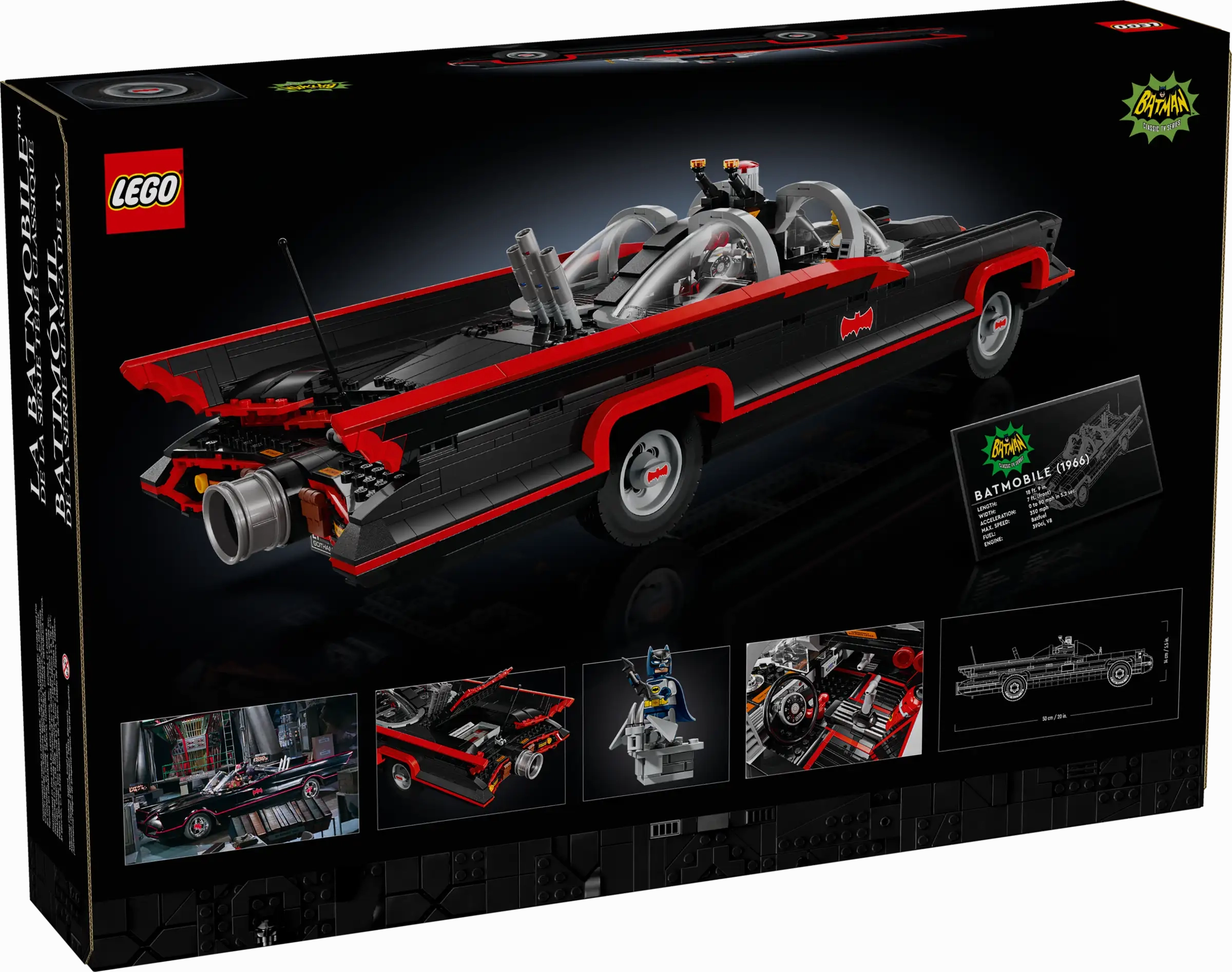 LEGO DC 76328 Batman The Classic TV Series Batmobile