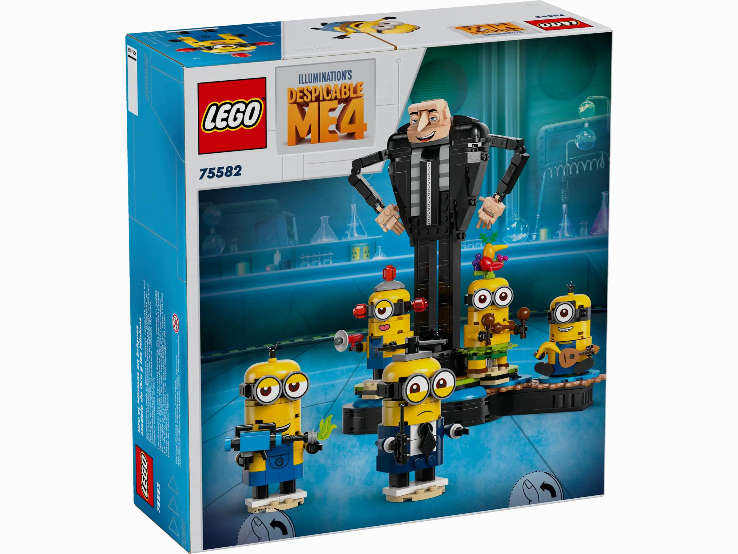 LEGO DESPICABLE ME 75582 Brick-Built Gru and Minions