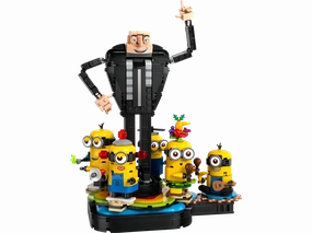 LEGO DESPICABLE ME 75582 Brick-Built Gru and Minions