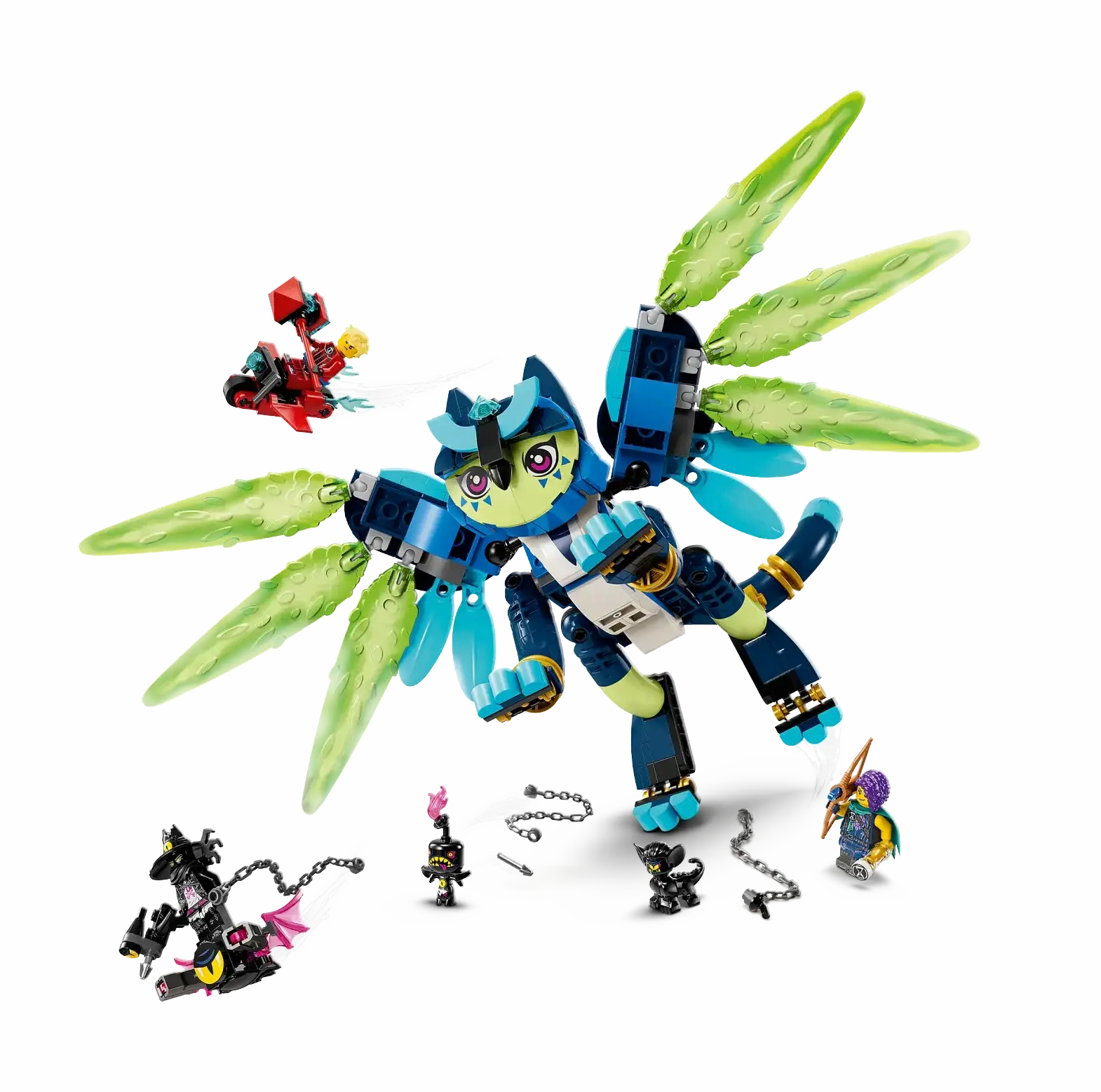 LEGO DREAMZzz 71476 Zoey and Zian the Cat-Owl