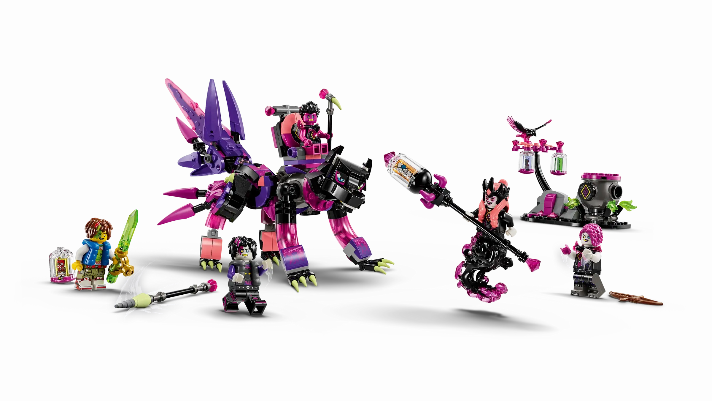 LEGO DREAMZZZ 71483 The Never Witch's Nightmare Creatures