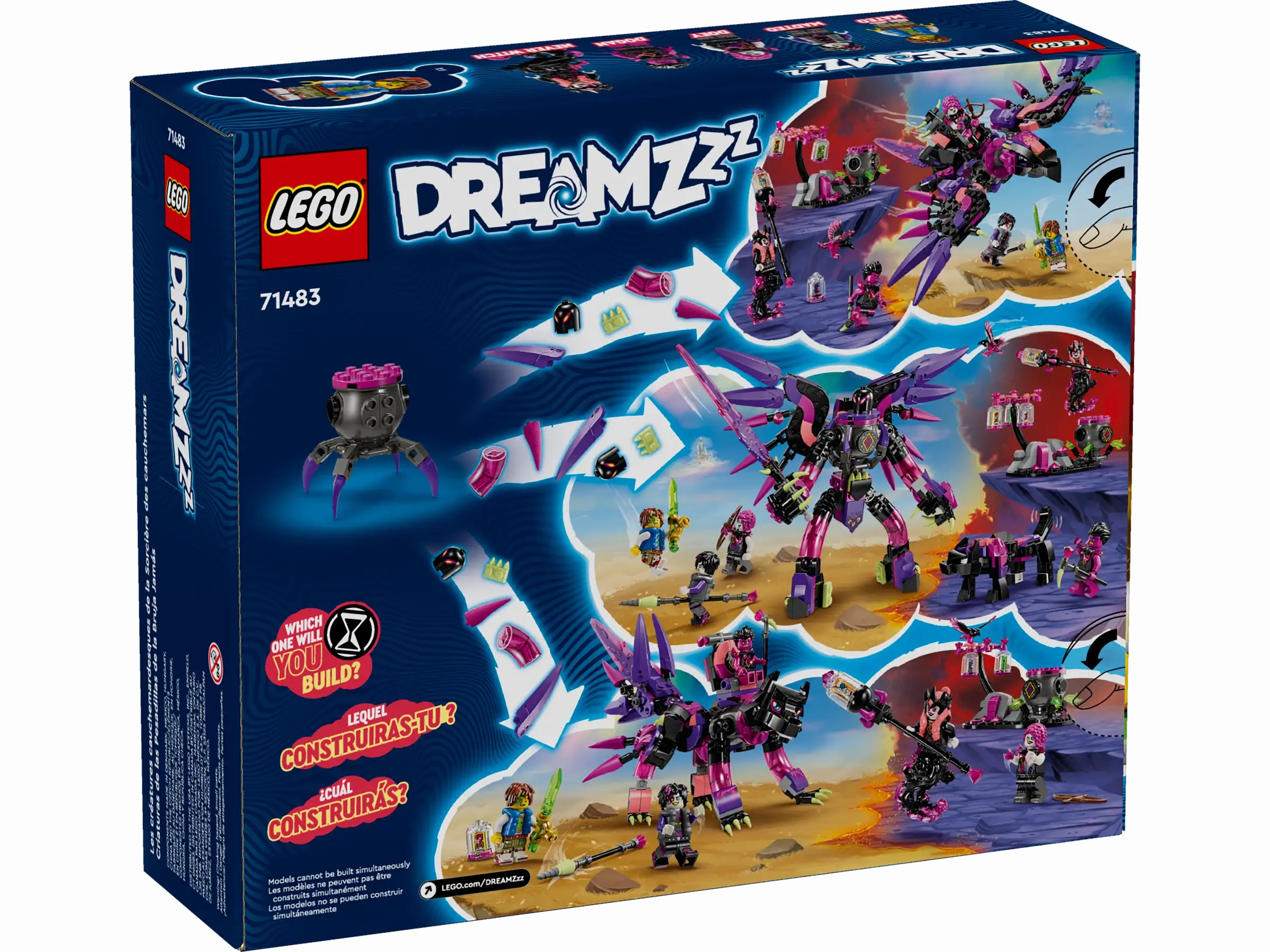 LEGO DREAMZZZ 71483 The Never Witch's Nightmare Creatures
